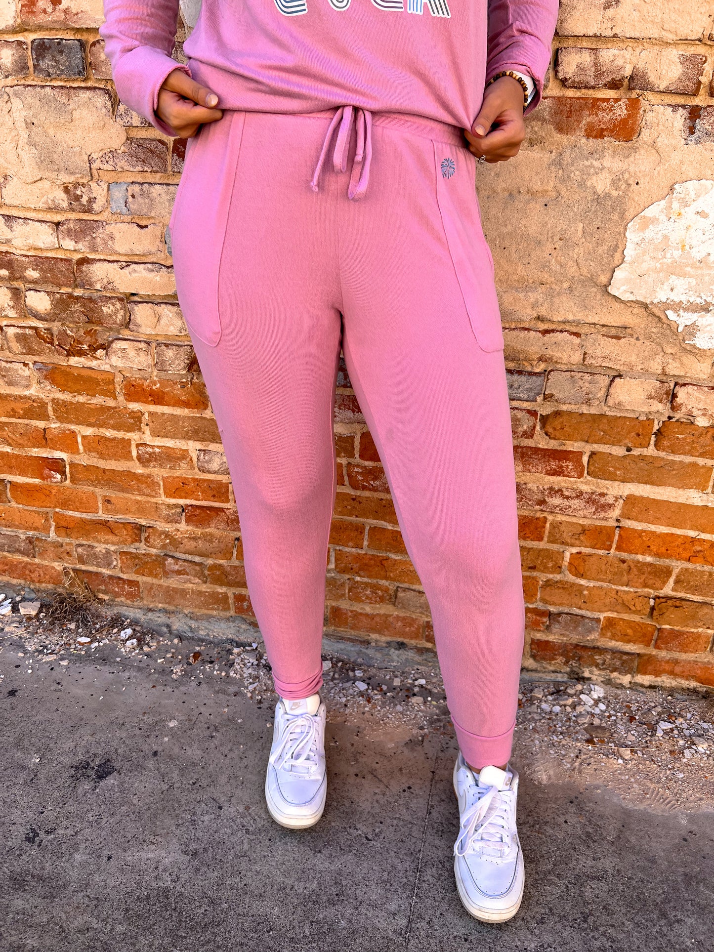 Hello Mello Best Day Ever Lounge Pants-Loungewear-HELLO MELLO-$25 & Under Sale,05/15/24,1st md,BIN D3,JAN2022-The Twisted Chandelier