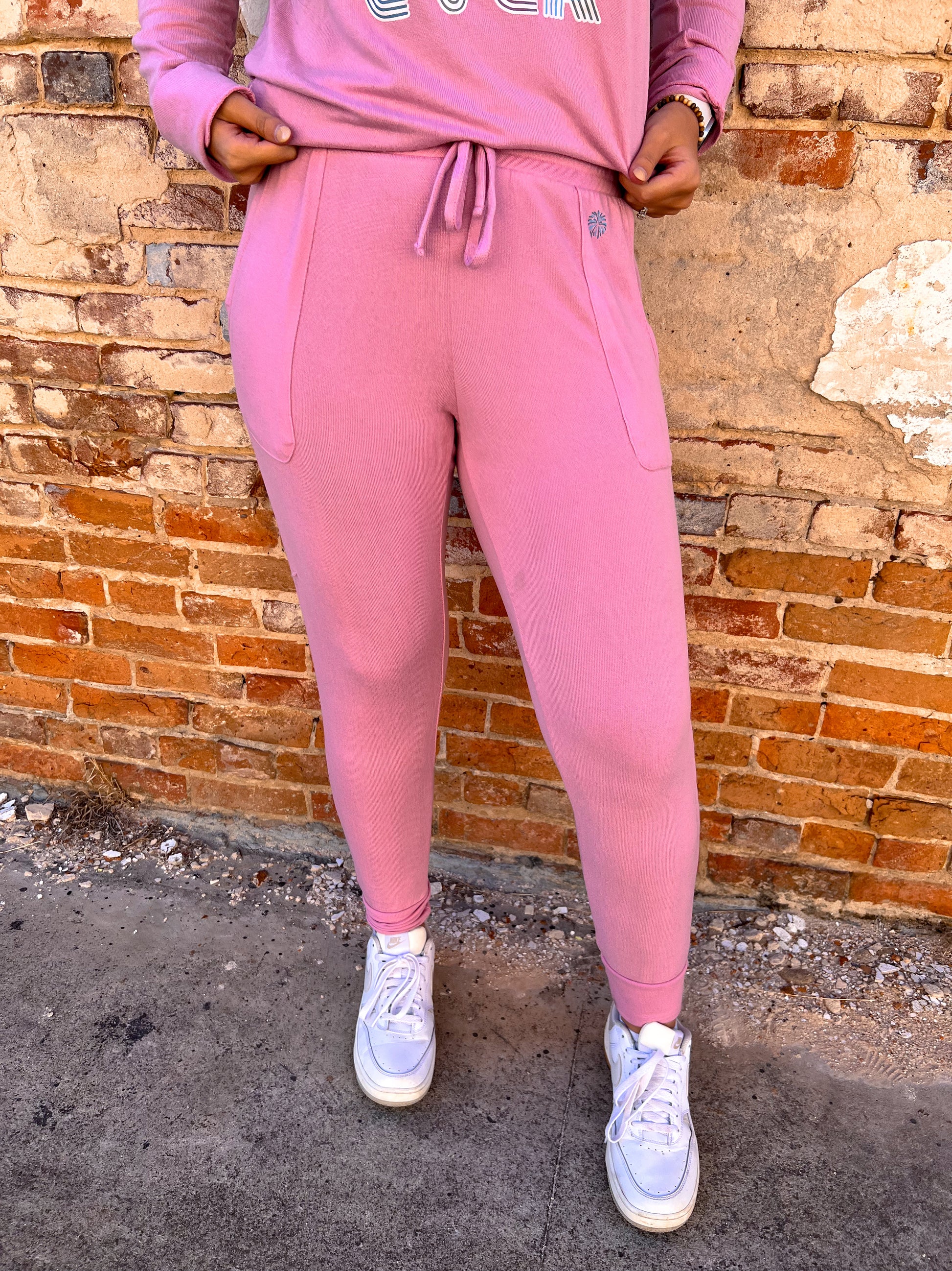 Hello Mello Best Day Ever Lounge Pants-Loungewear-HELLO MELLO-$25 & Under Sale,05/15/24,1st md,Bin a6,JAN2022-The Twisted Chandelier