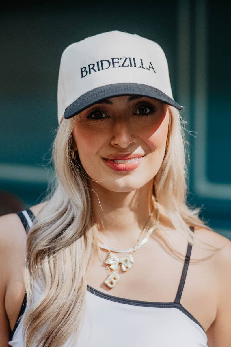 BRIDEZILLA Retro Two-Toned Vintage Hat-Katydid-The Twisted Chandelier