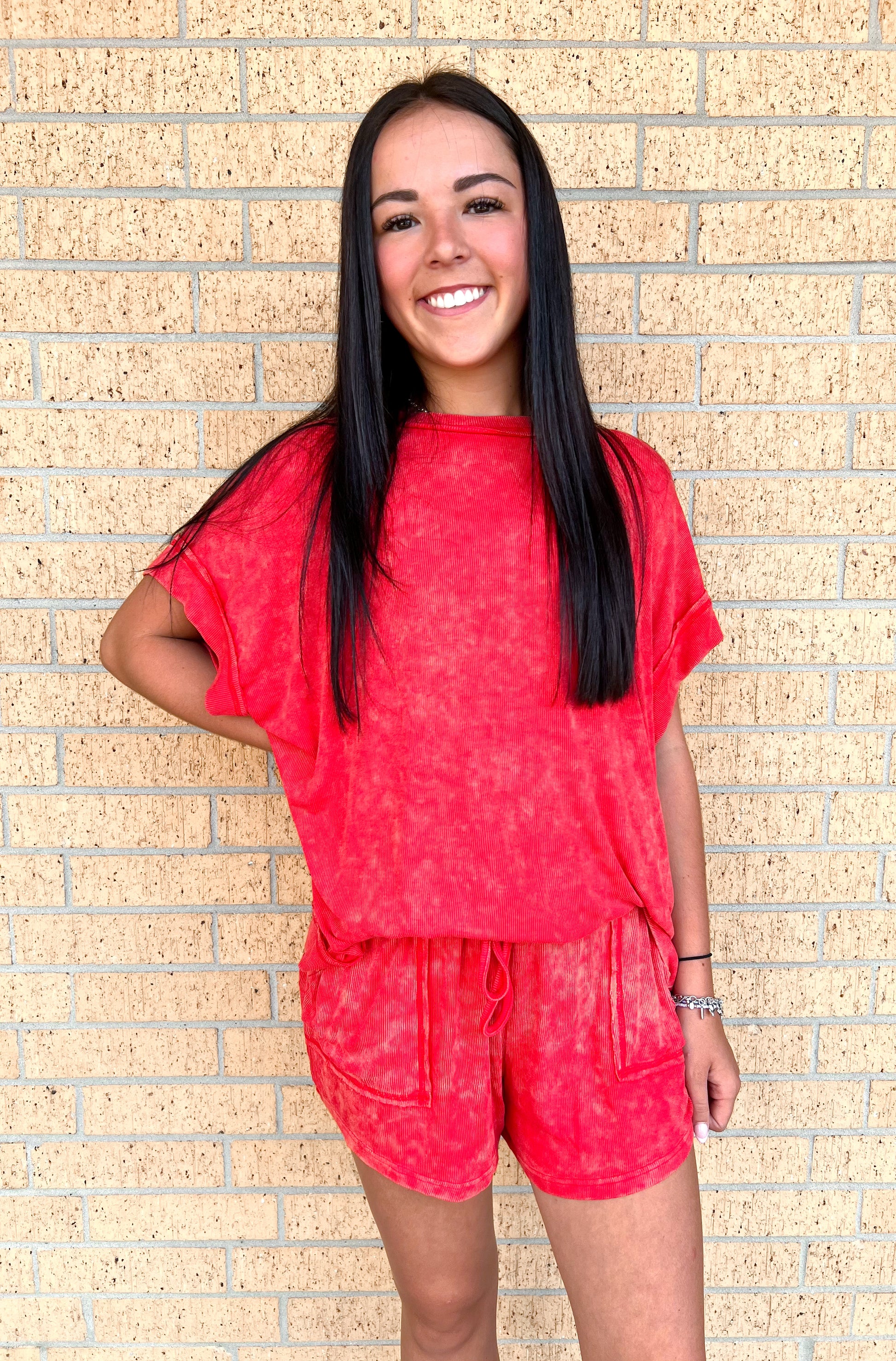 Ellis Game Day Mineral Washed Shorts-Sewn and Seen-Bin C5,bottoms,FD 08/12/25-The Twisted Chandelier