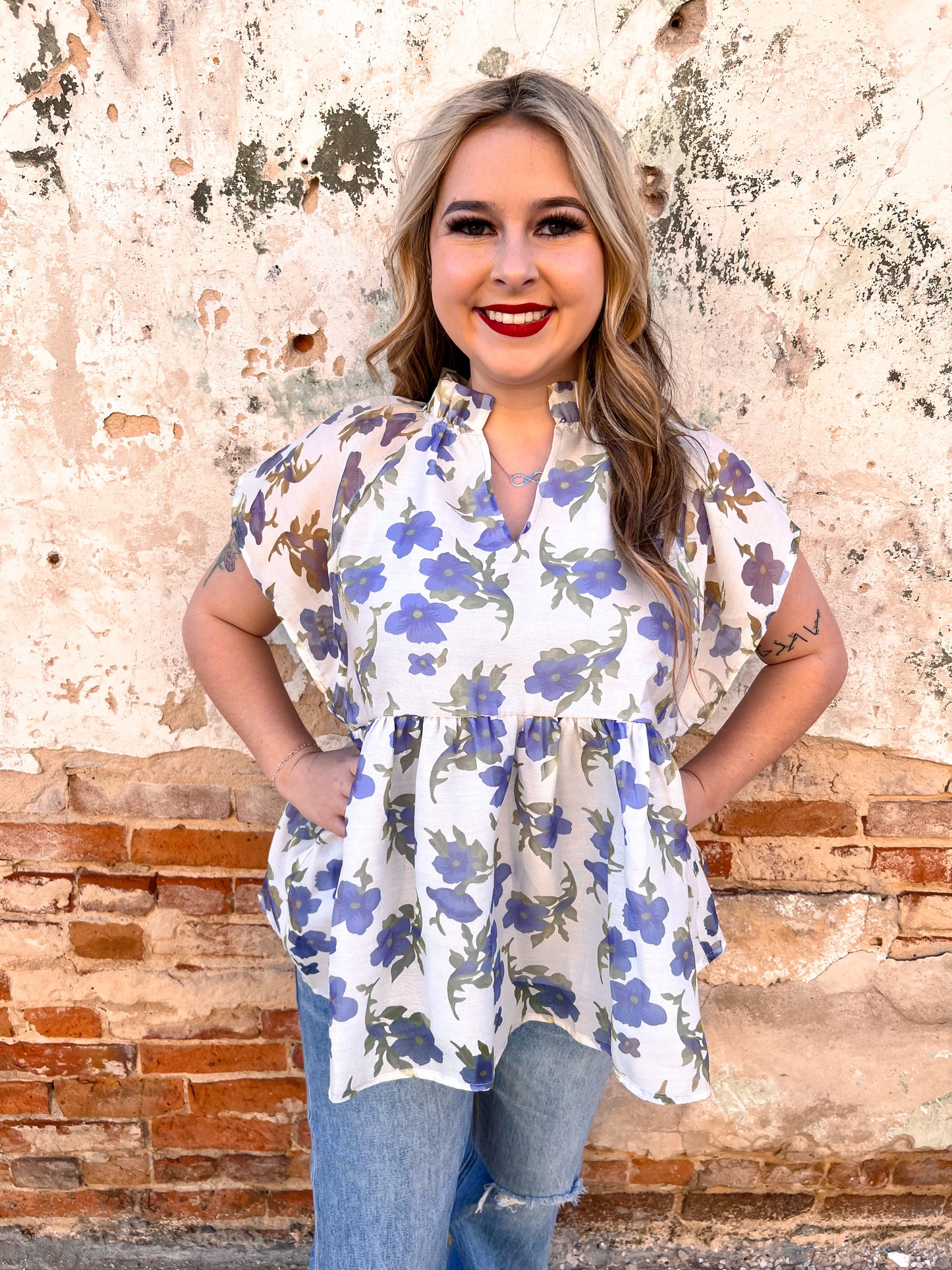 Addyson Puff Sleeve Blouse-Top-Entro-03/08/25,09/13/24,1st md,Bin c1,t22713,Tops Collection-The Twisted Chandelier