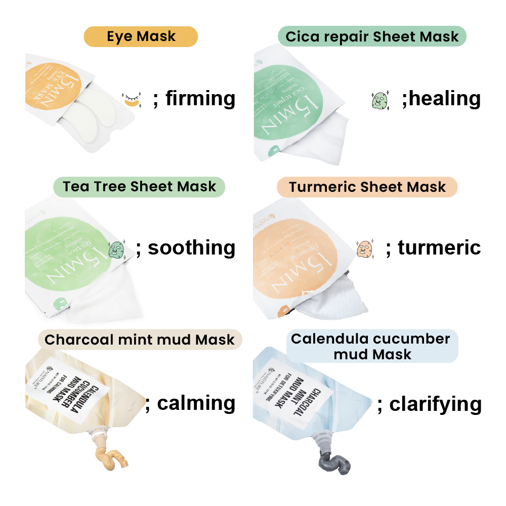 Naisture 15 Minute Rescue Me Kit for Skin Care & Beauty (6pack)-Naisture-The Twisted Chandelier