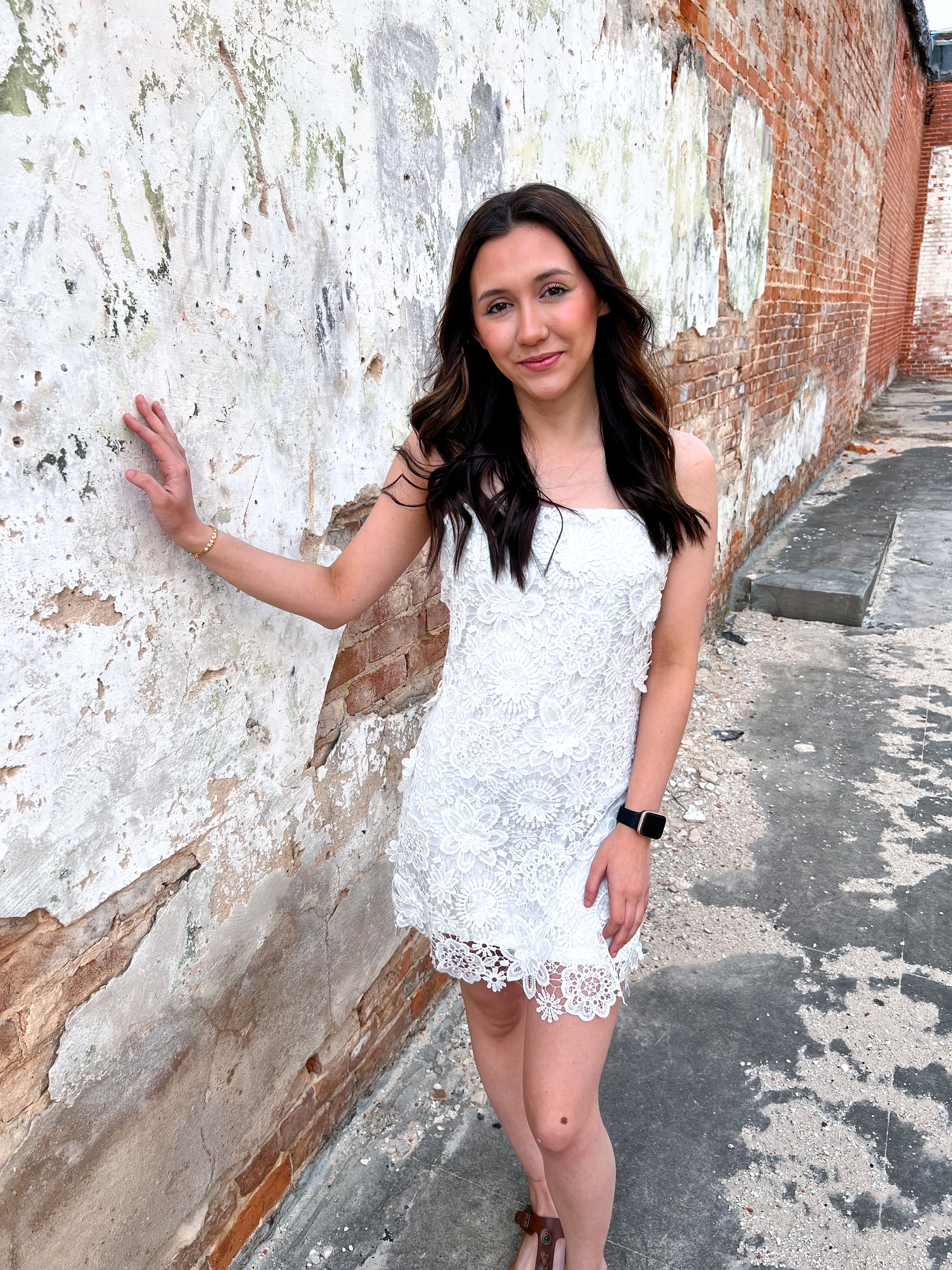 Heather Floral Print White Dress-Dresses-B. right-& Jumpsuits,03/08/25,08/08/24,1st md,BIN A2,CLD308098,DJR,Dresses,FD 05/15/24,Max Retail,Rompers-The Twisted Chandelier