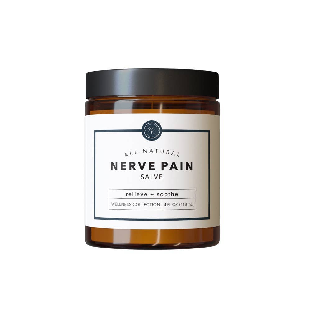 Rowe Casa Nerve Pain Salve | 4 oz-Rowe Casa Organics-The Twisted Chandelier