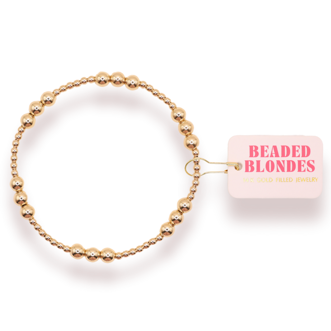 ILY Most in Gold-Beaded Blondes-The Twisted Chandelier