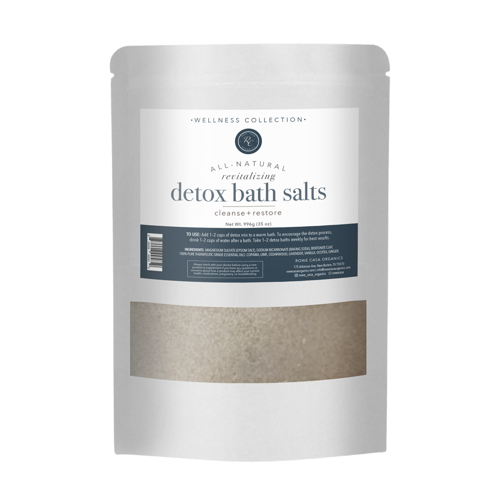 Rowe Casa Detox Bath Salts | 35 oz-Rowe Casa Organics-The Twisted Chandelier