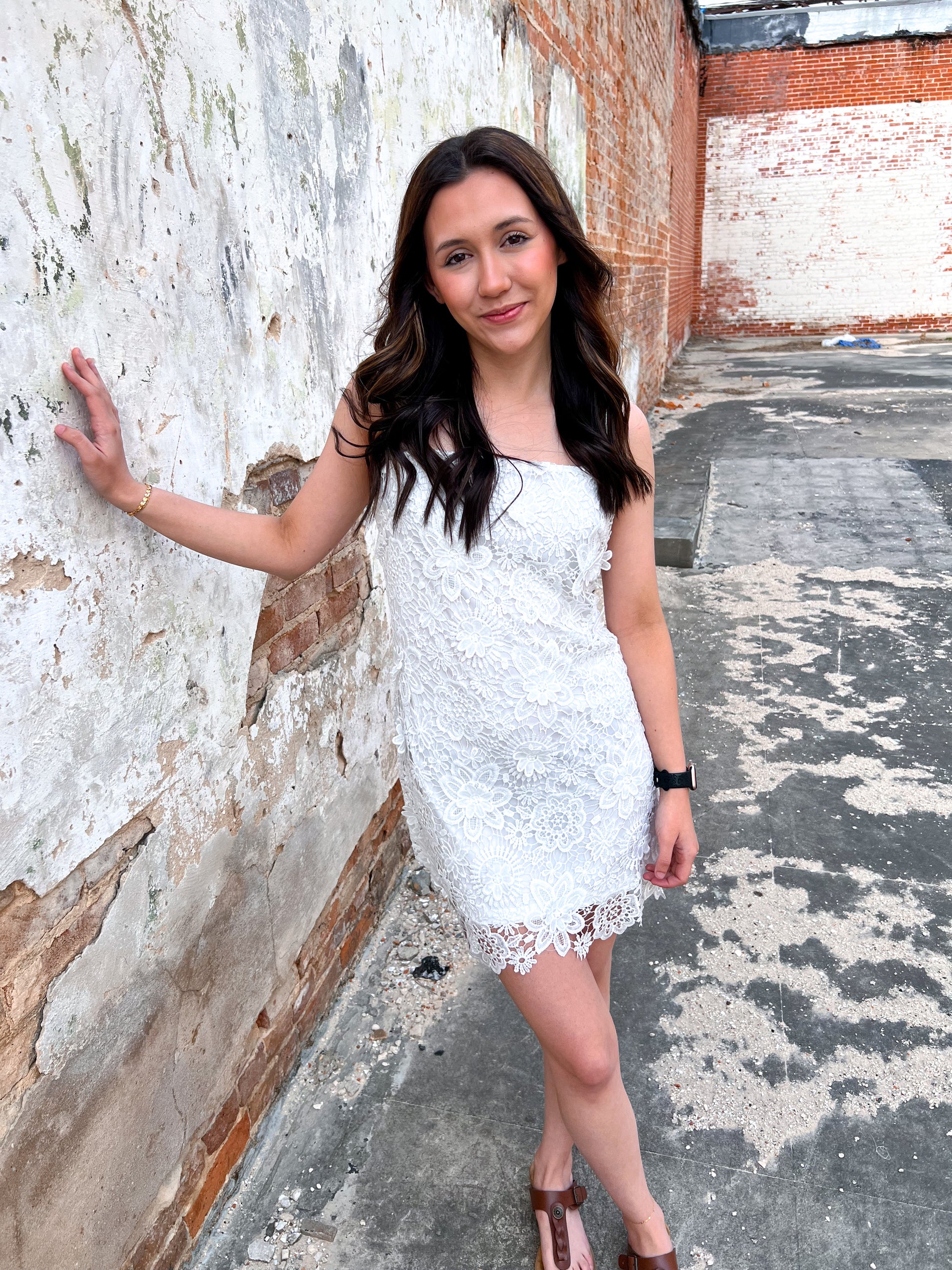 Heather Floral Print White Dress-Dresses-B. right-& Jumpsuits,03/08/25,08/08/24,1st md,BIN A2,CLD308098,DJR,Dresses,FD 05/15/24,Max Retail,Rompers-The Twisted Chandelier