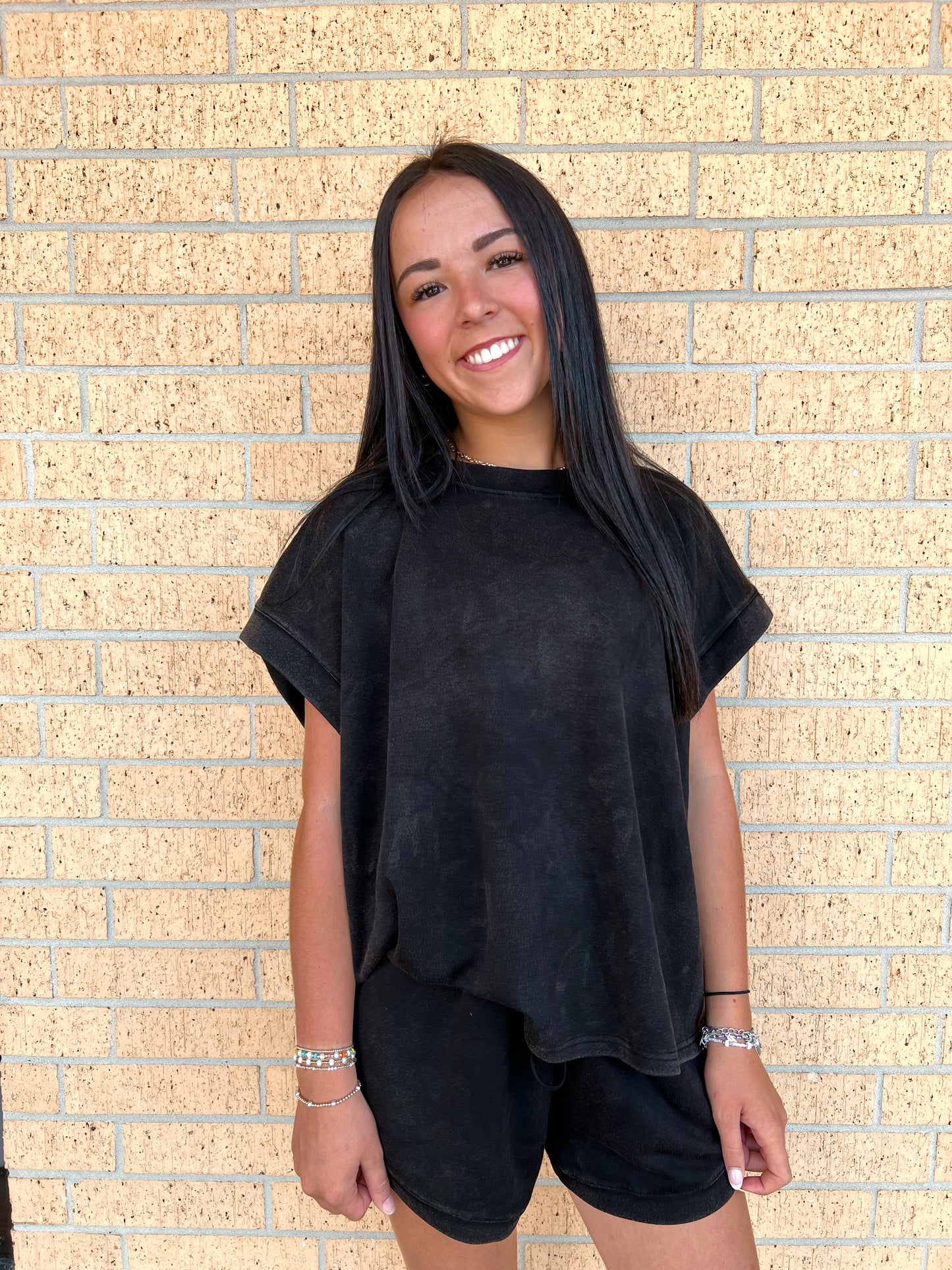 Darcy Game Day Mineral Washed Top-Sewn and Seen-Bin B4,FD 08/19/25,Tops Collection-The Twisted Chandelier