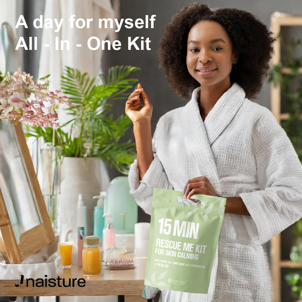 Naisture 15 Minute Rescue Me Kit for Skin Care & Beauty (6pack)-Naisture-The Twisted Chandelier