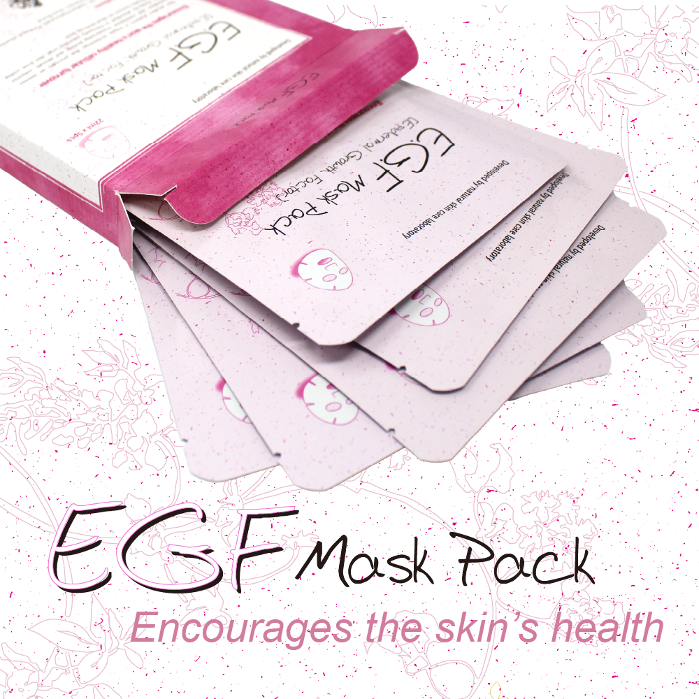 EGF Premium Sheet Mask (5 pc Box)-Naisture-The Twisted Chandelier