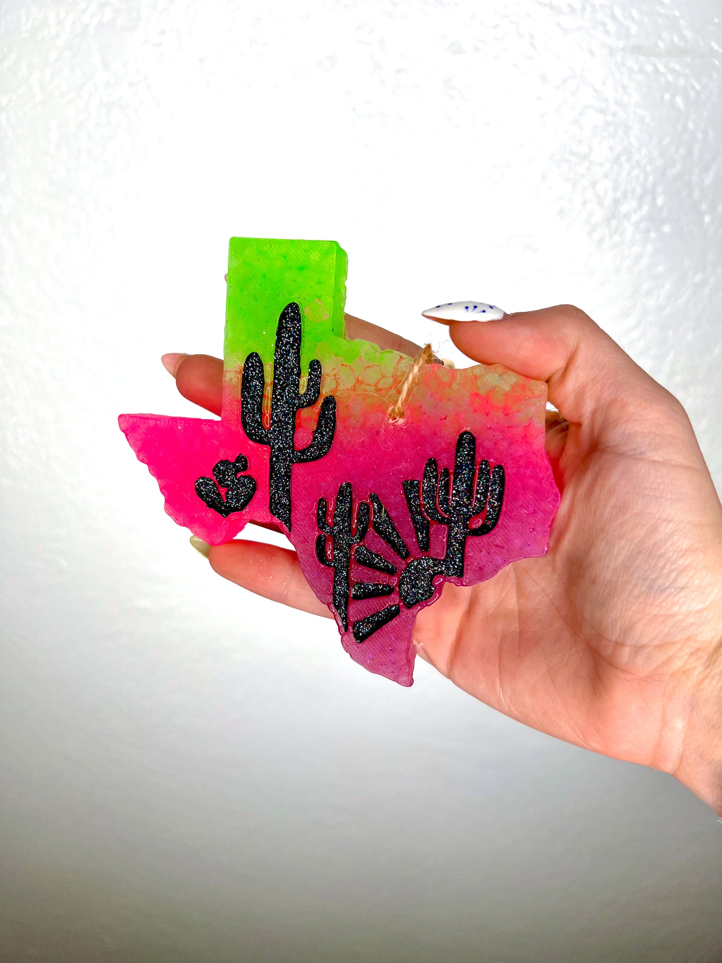 Sunset Texas Car Freshie-Southern Creek Wholesale-Watermelon Lemonade-Black-The Twisted Chandelier