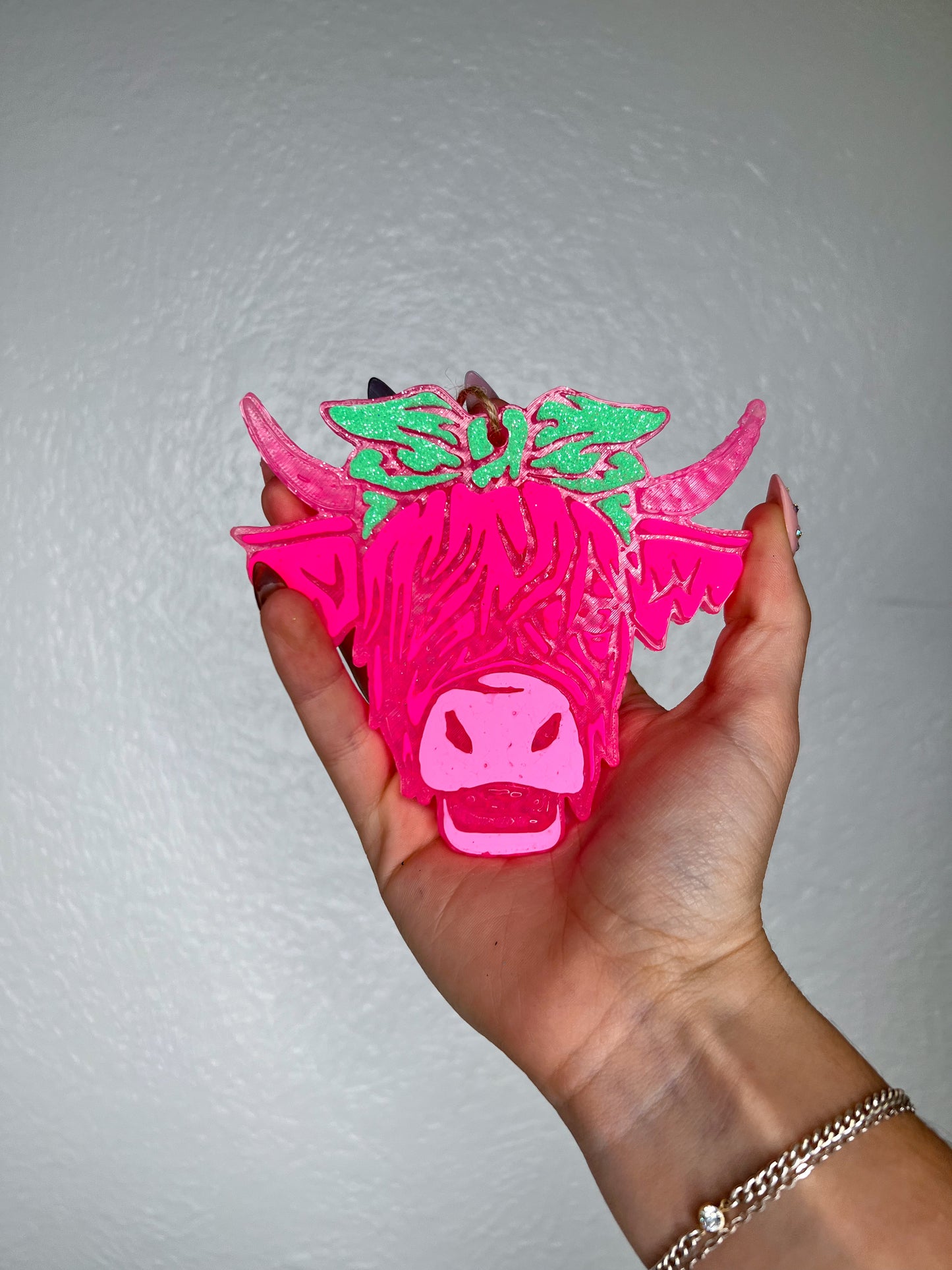 Highland Cow Car Freshie-Southern Creek Wholesale-The Twisted Chandelier