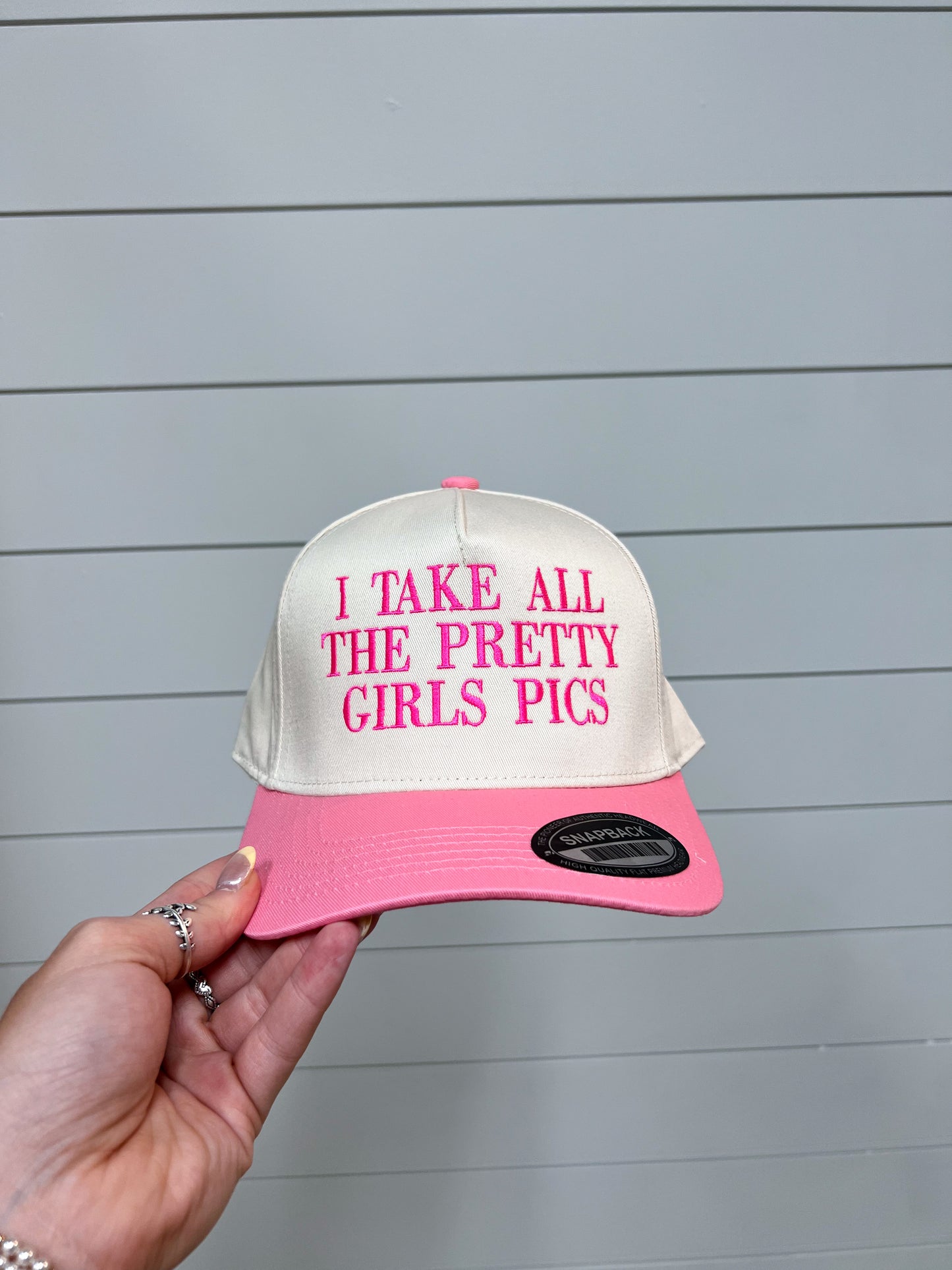Pretty Girls Pics Embroidered Hat-Southern N Savvy-The Twisted Chandelier
