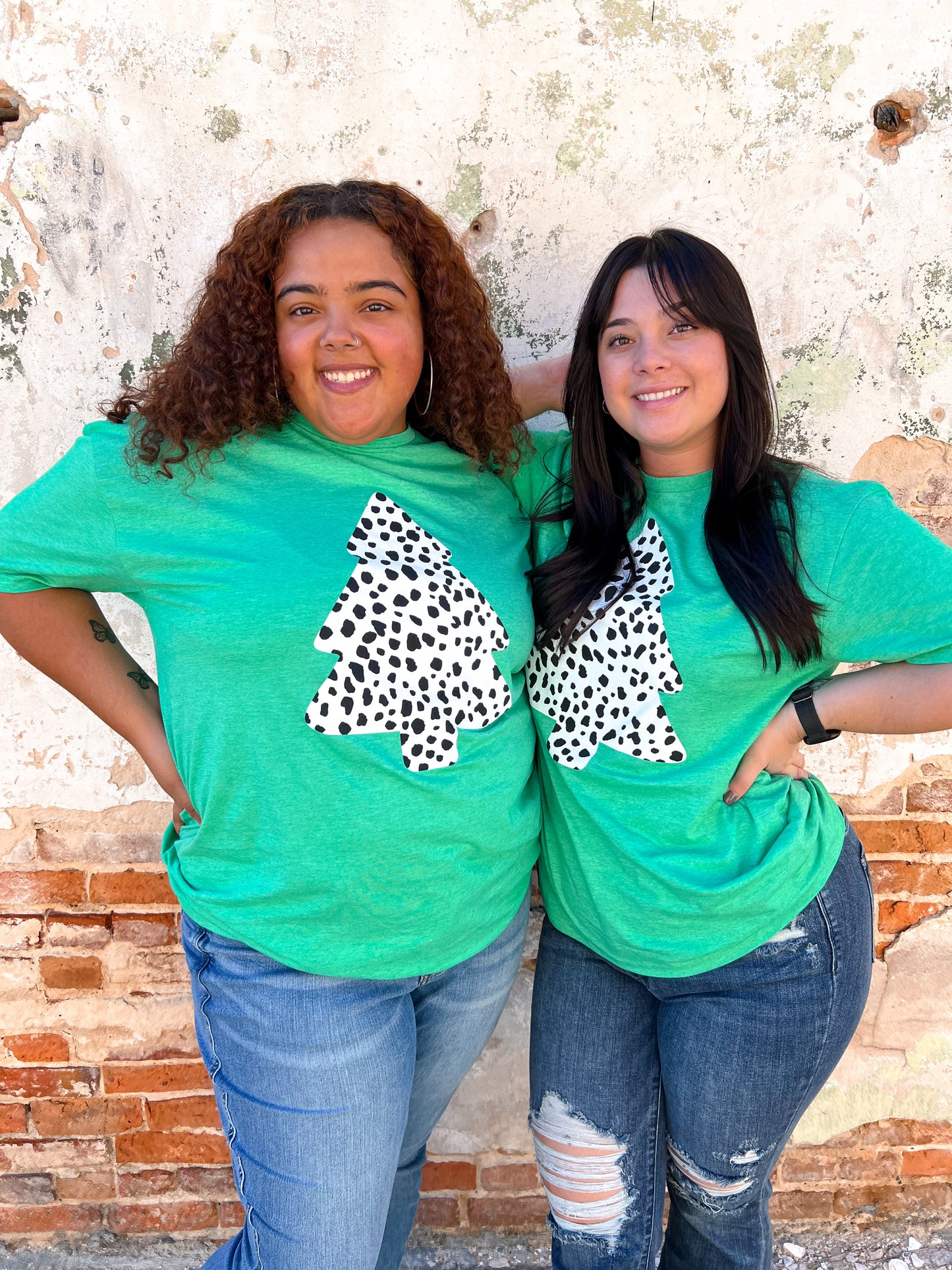 Green Tree Tee-Shirt-Oliver & Otis-$25 & Under Sale,Christmas tote ct1,Tops Collection-The Twisted Chandelier