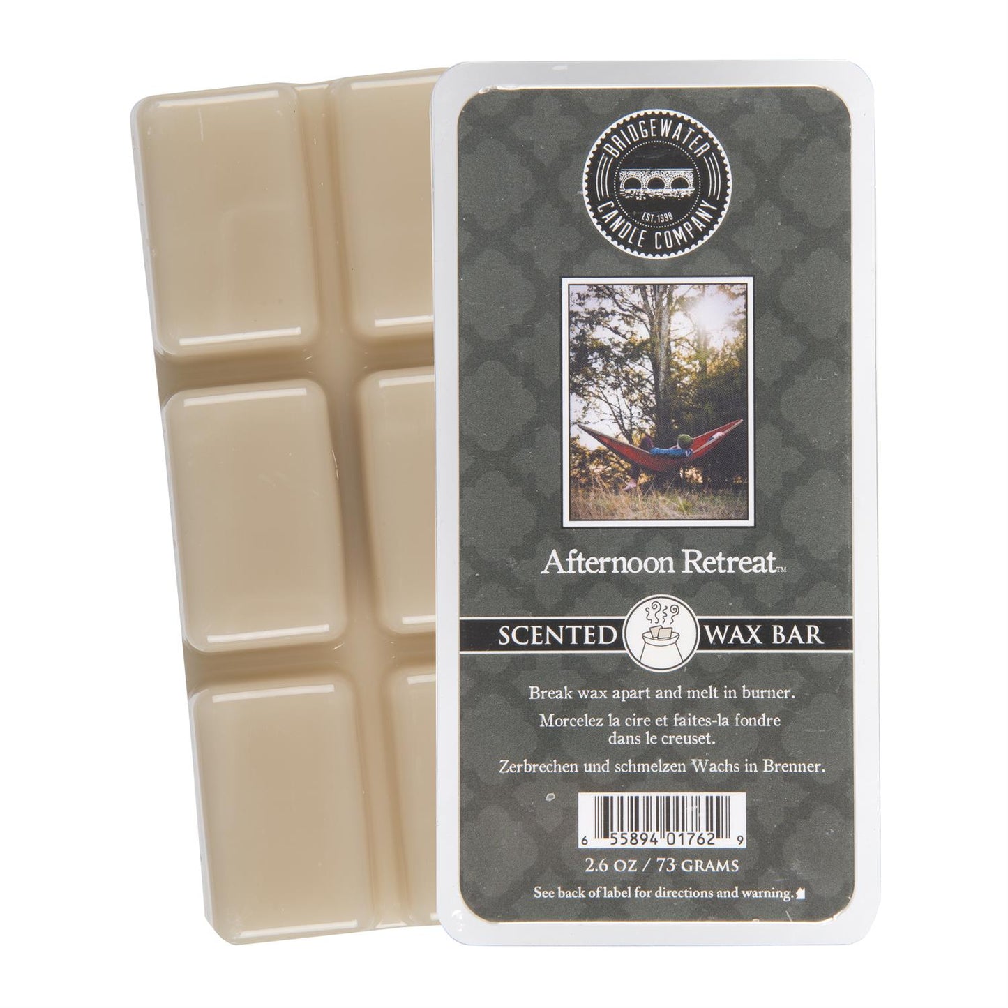 Bridgewater Scented Wax Bar Afternoon Retreat-Candles-Bridgewater-1000002531,TTCB2549-The Twisted Chandelier