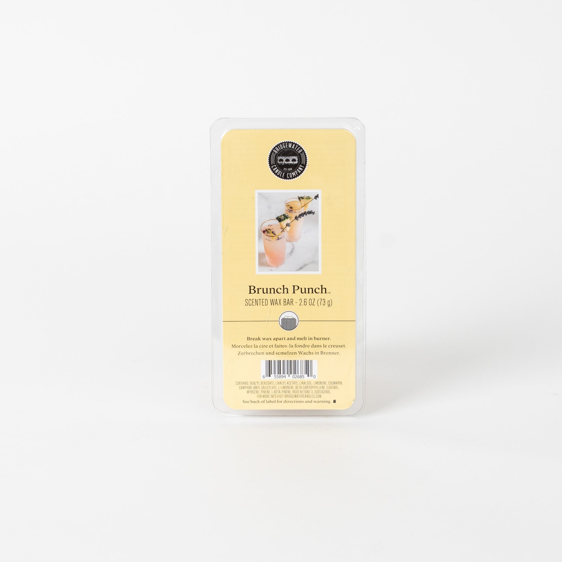 Bridgewater Scented Wax Bar Brunch Punch-Candles-Bridgewater-1000002531,TTCB2549-The Twisted Chandelier