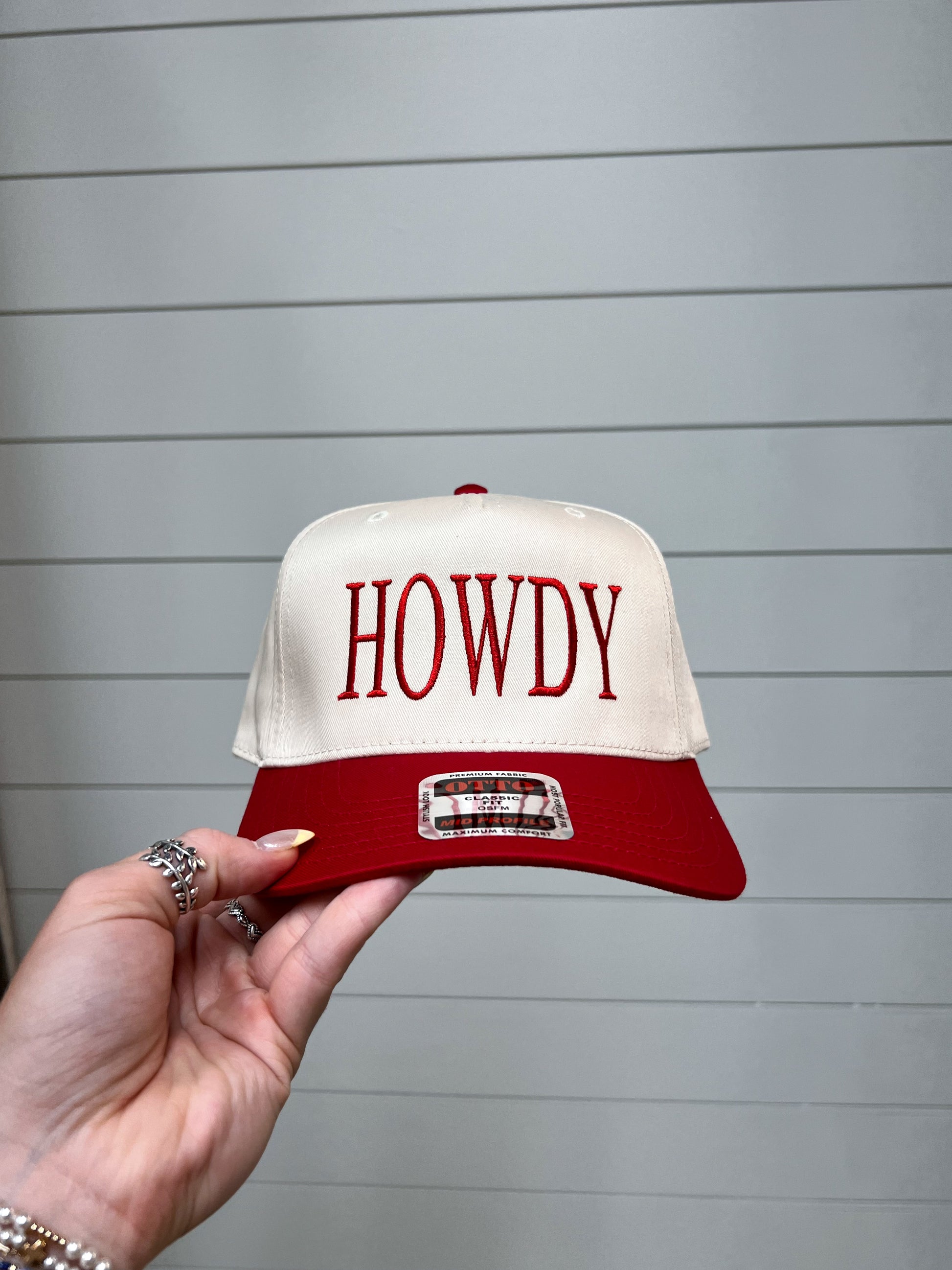 HOWDY Embroidered Hat-Southern N Savvy-The Twisted Chandelier