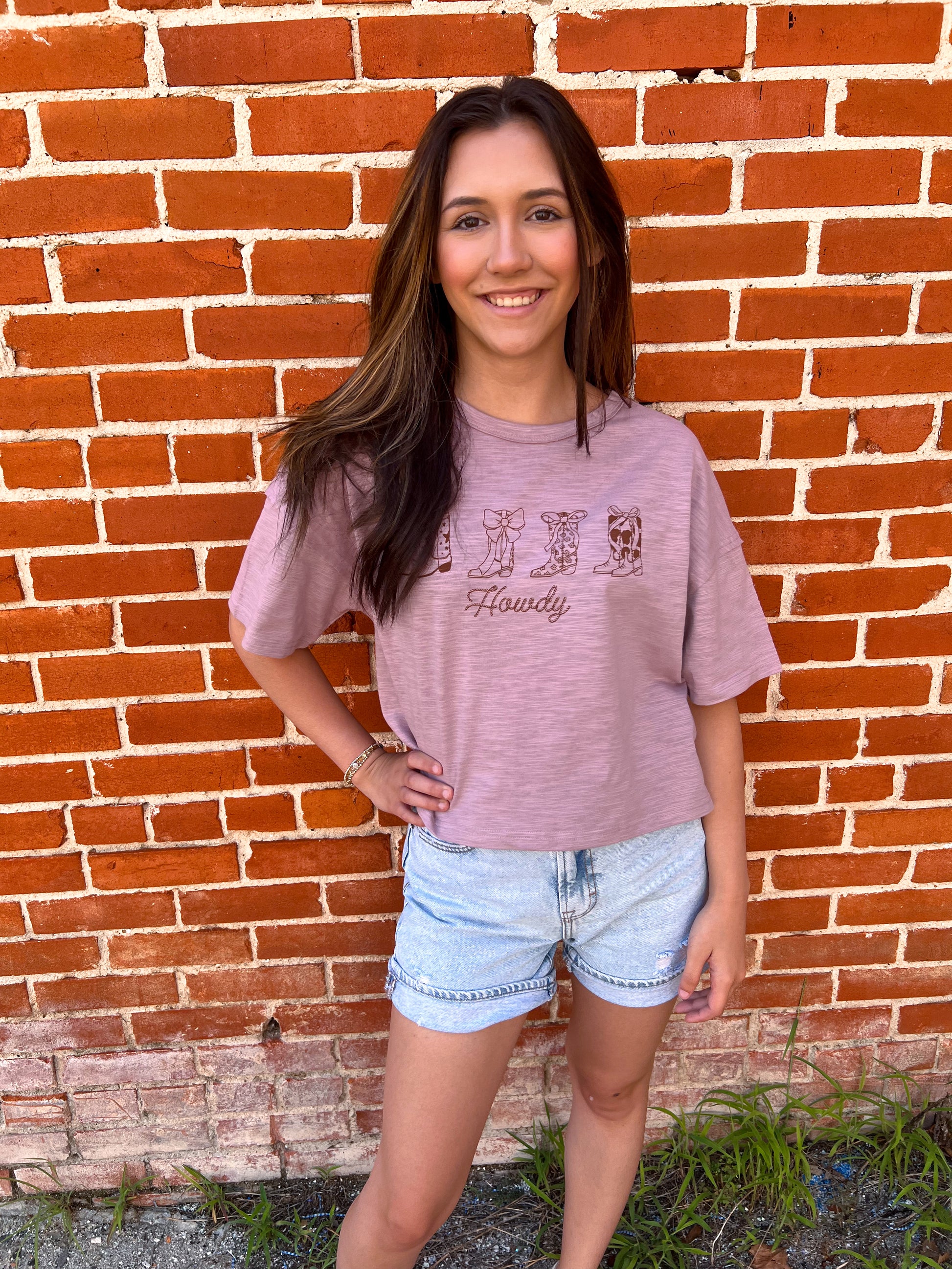 Kove Oversized Screen Print Graphic Casual Knit T-Shirt-VERY J-Bin B4,FD 07/15/25,Tops Collection-The Twisted Chandelier