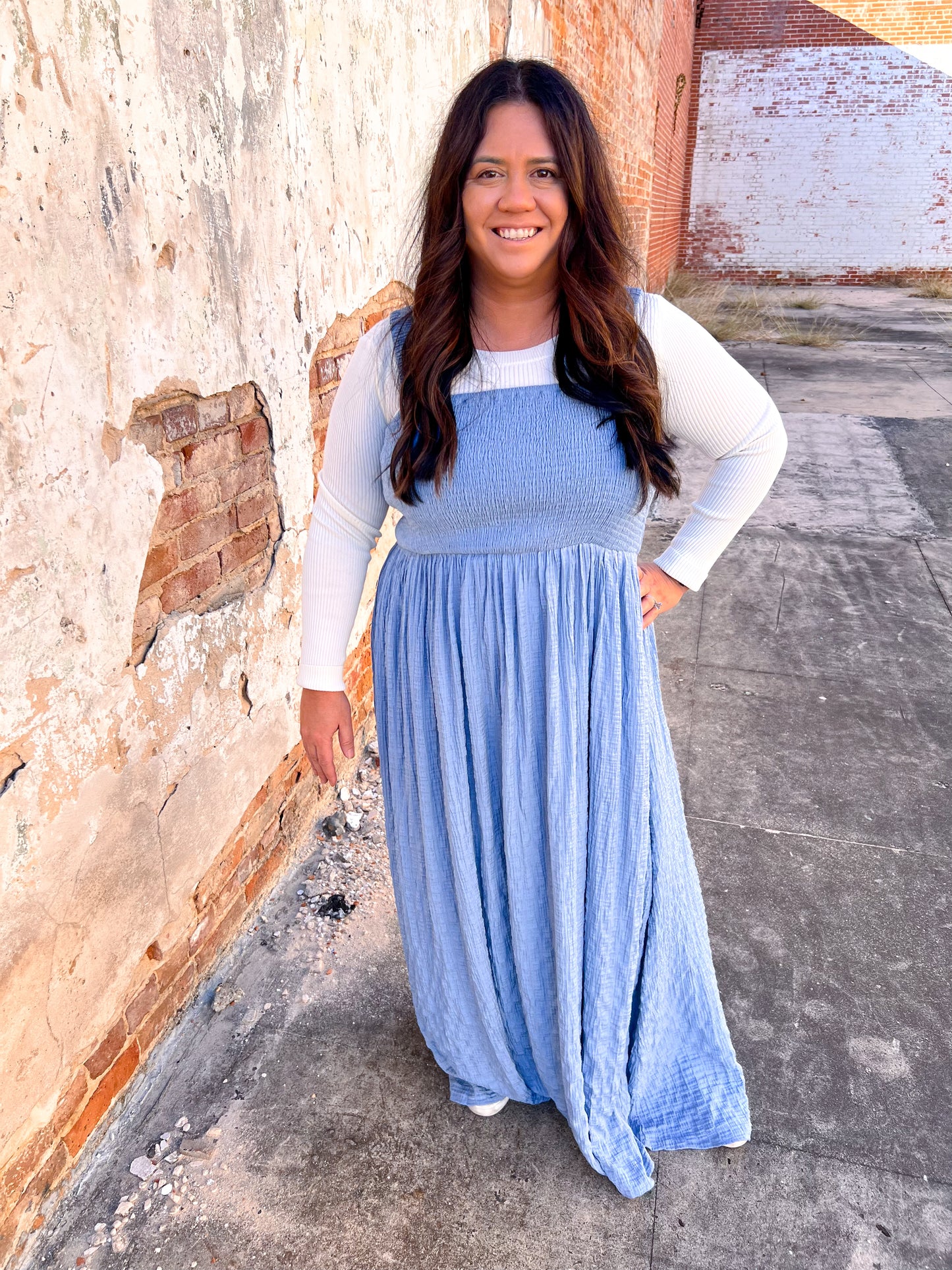 Wrenley Tencel Crinkle Fabric Smocked Top Midi Dress-Dress-Kori America-1st md,BIN D3,DJR,FD 05/15/24,Max Retail,OGP 64.99,PB10170-The Twisted Chandelier