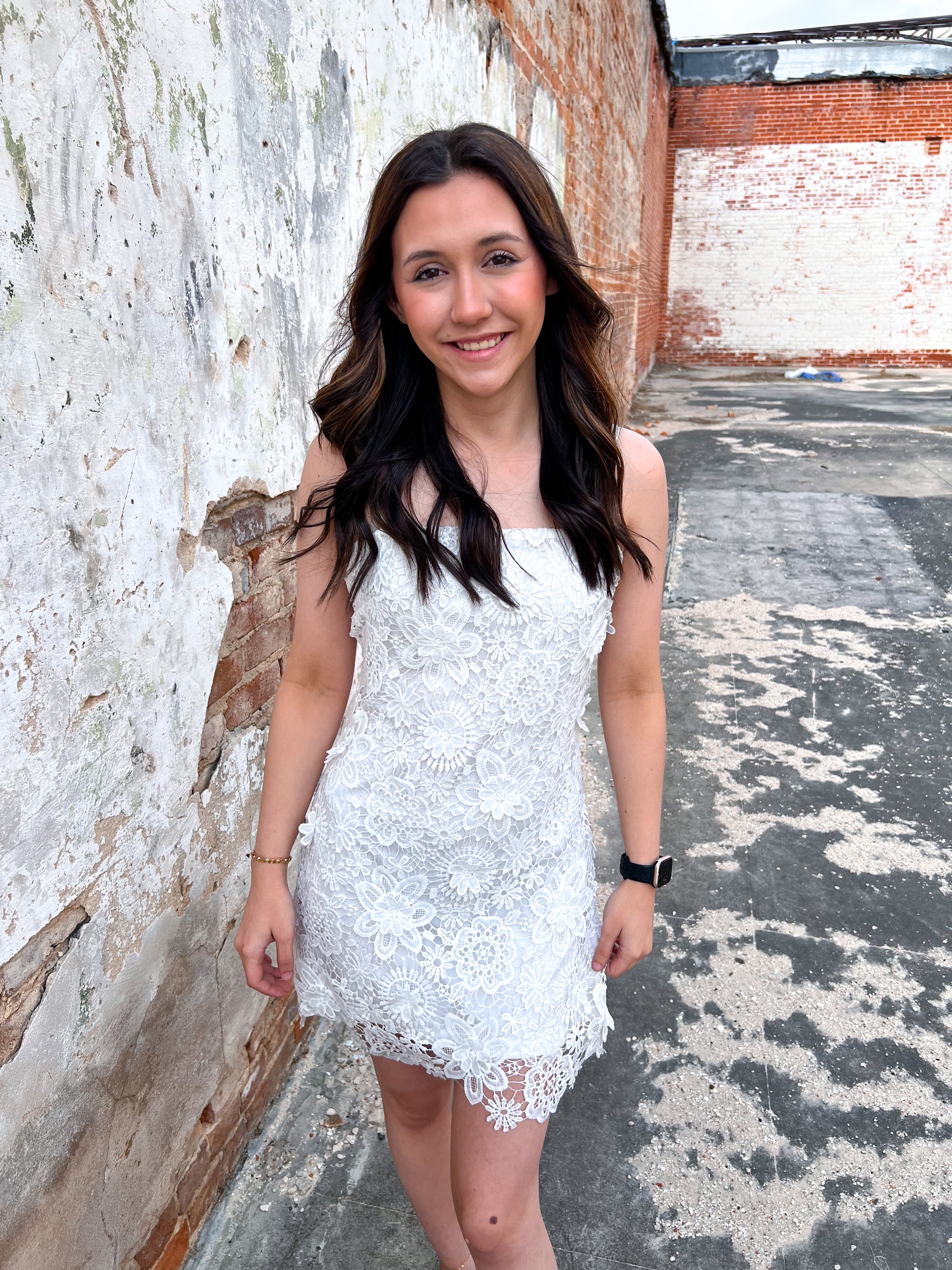 Heather Floral Print White Dress-Dresses-B. right-& Jumpsuits,03/08/25,08/08/24,1st md,BIN A2,CLD308098,DJR,Dresses,FD 05/15/24,Max Retail,Rompers-The Twisted Chandelier