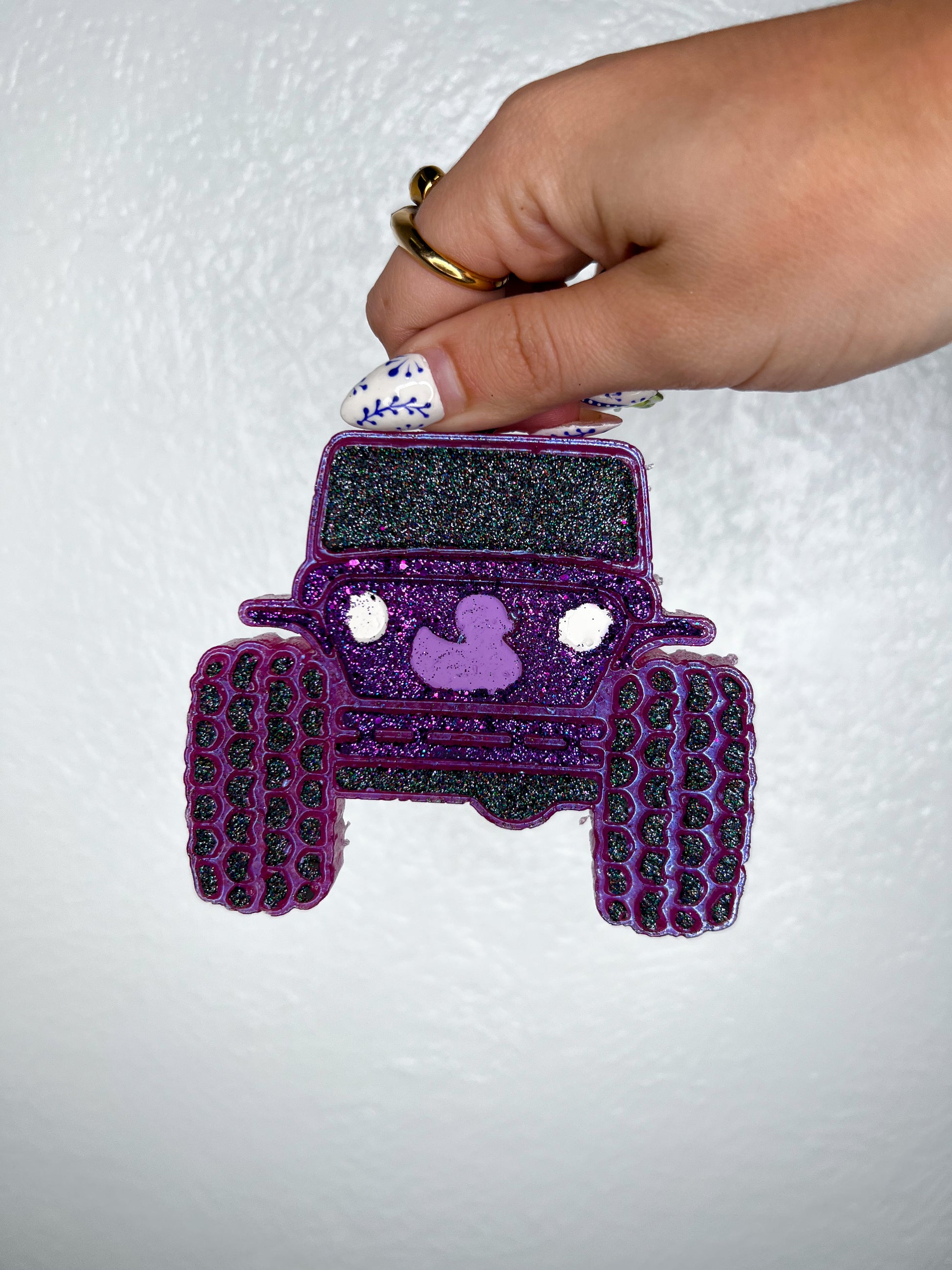 J**p with duck Freshies-Ginger & Lace-Purple-Champagne Toast-The Twisted Chandelier