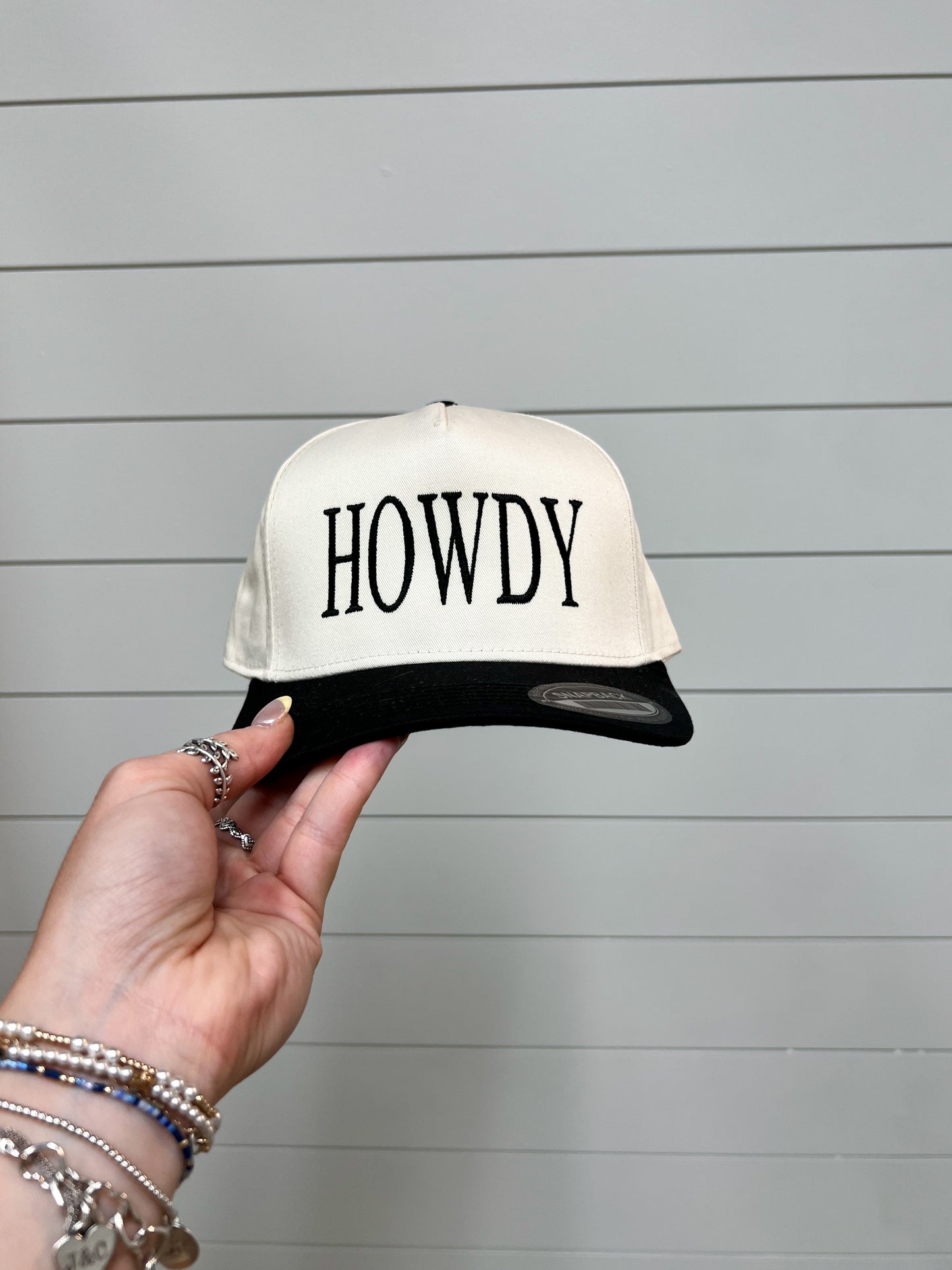 HOWDY Embroidered Hat-Southern N Savvy-The Twisted Chandelier