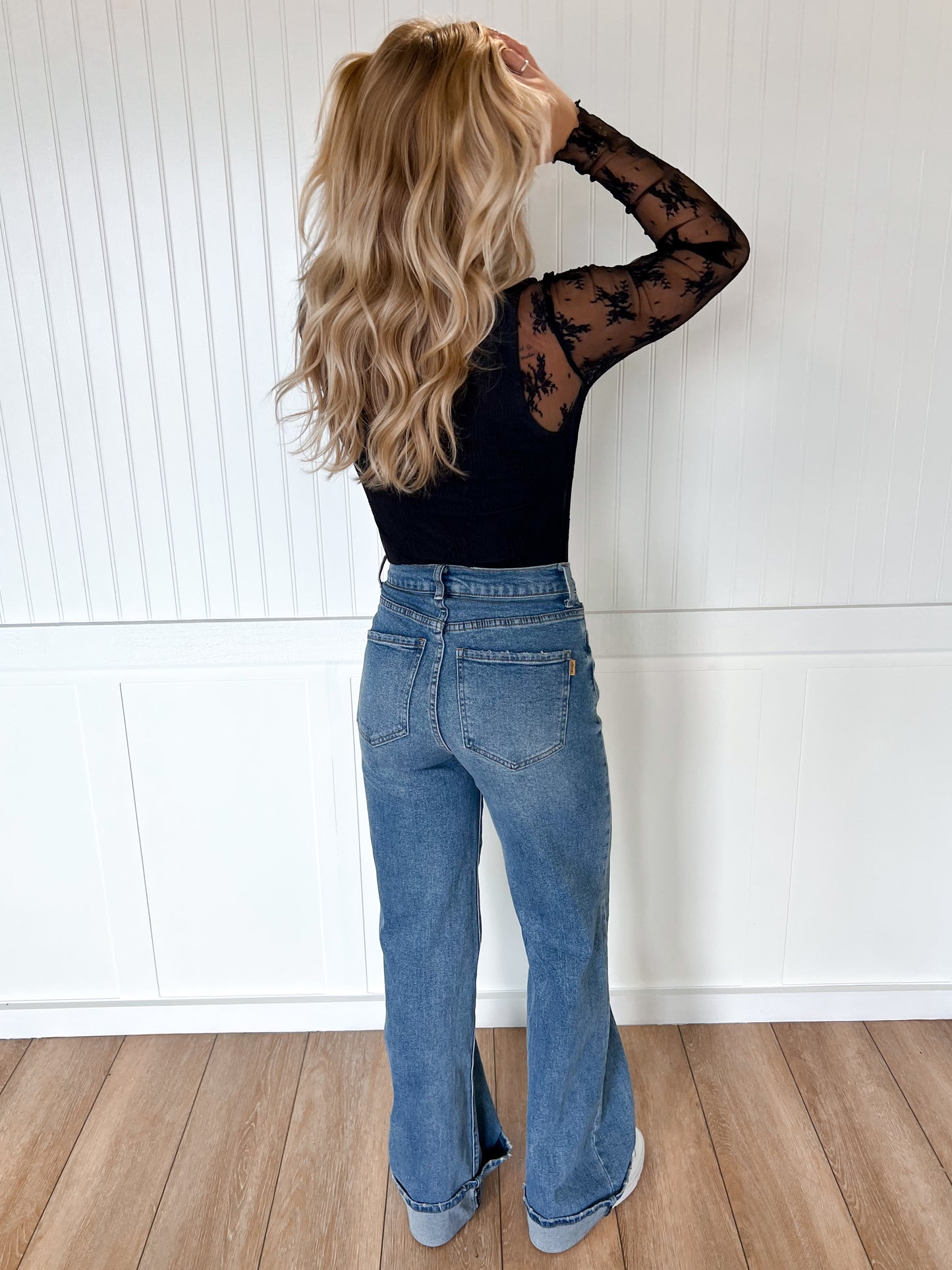 Lux Layering Floral Lace See Through Mesh Top Blouse | Black-Sheer Top-Sewn and Seen-rodeo,Tops Collection-The Twisted Chandelier