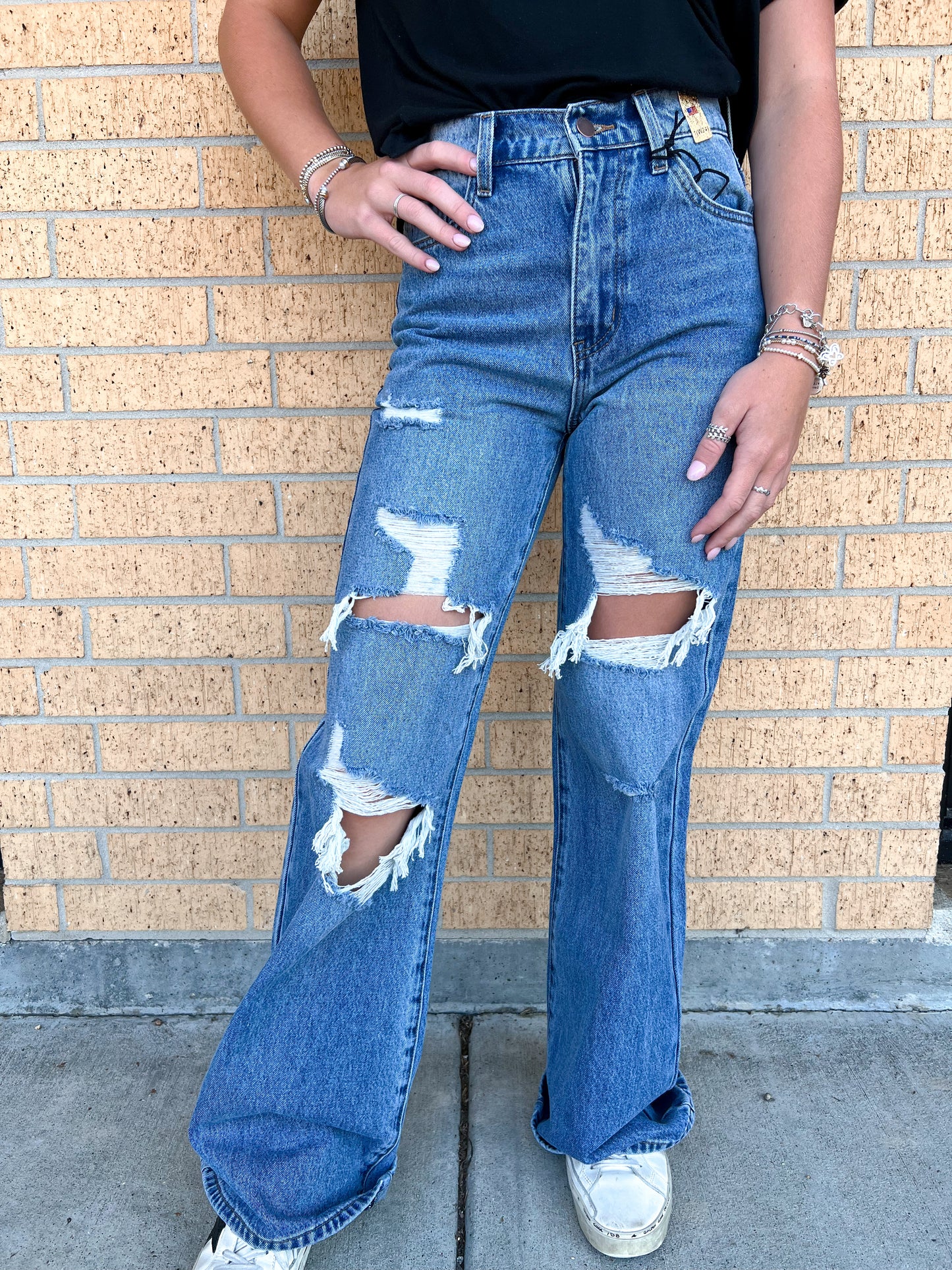 Euphoria Wide Leg Jeans-Vibrant M.i.U-Bin C6,Bin D6,bottoms,FD 08/26/25-The Twisted Chandelier