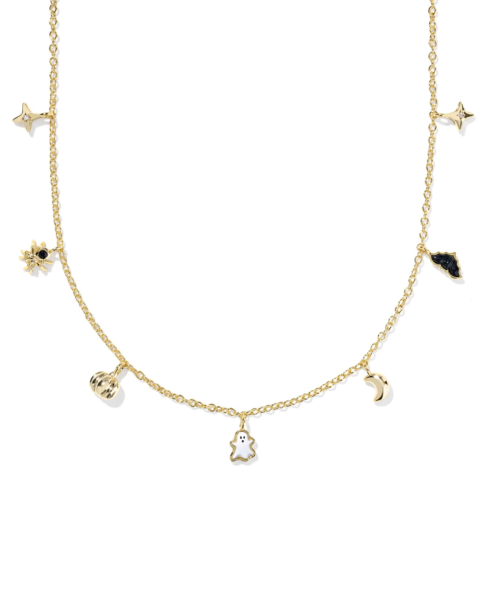 Kendra Scott Halloween Strand Necklace Gold Multi Mix-Necklaces-Kendra Scott-N01233GLD-The Twisted Chandelier
