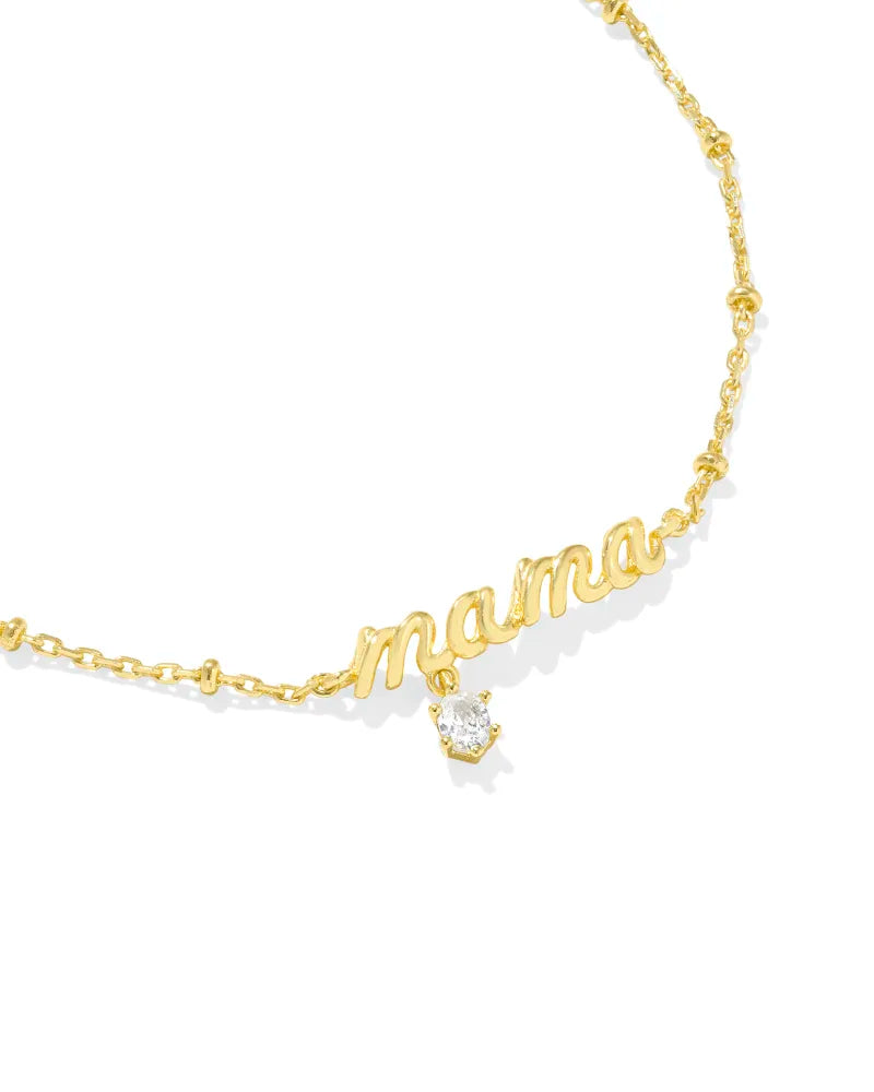 Kendra Scott Mama Crystal Delicate Chain Bracelet Gold-Bracelets-Kendra Scott-B00276GLD,Sale Kendra Scott-The Twisted Chandelier