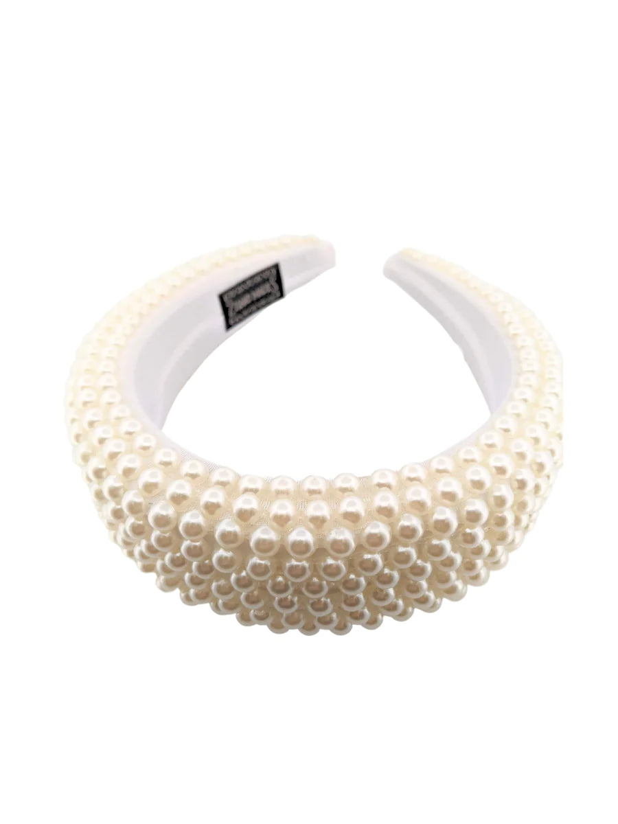 Nora Pearl Headband-Headband-MY GIRL IN LA-Accessories,ane10209-The Twisted Chandelier