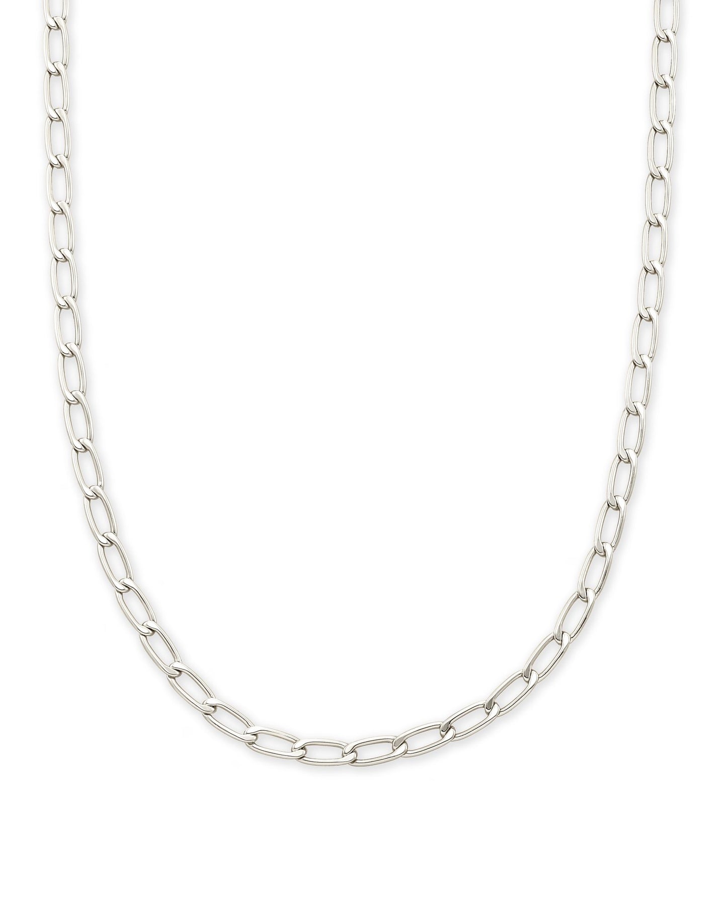 Kendra Scott Merrick Chain Necklace Silver Metal-Necklaces-Kendra Scott-N1716GLD-The Twisted Chandelier