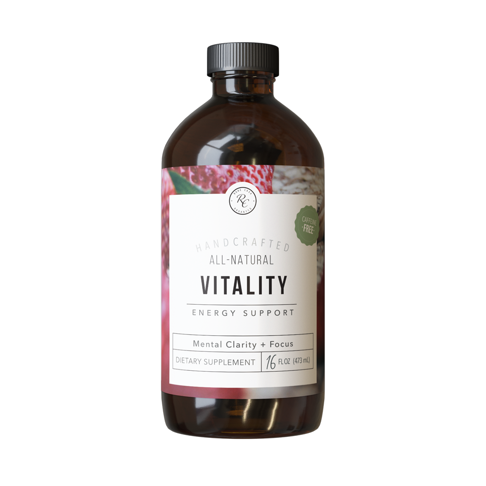 Rowe Casa Vitality | Energy Support | 16 oz-Rowe Casa Organics-Decaffeinated-The Twisted Chandelier