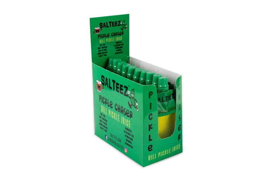 Salteez Pickle Chaser: 100% Dill Pickle Juice-Salteez-The Twisted Chandelier