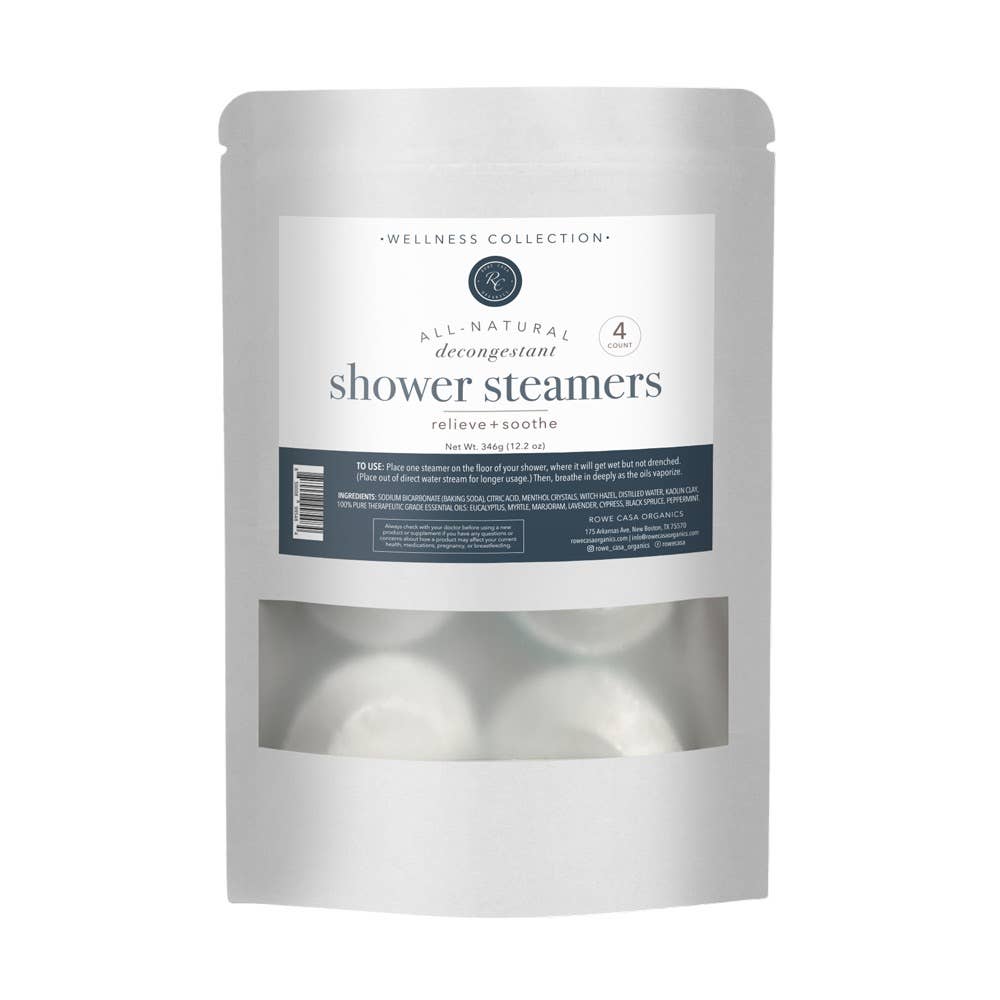 Rowe Casa Shower Steamers | 4 count-Rowe Casa Organics-The Twisted Chandelier