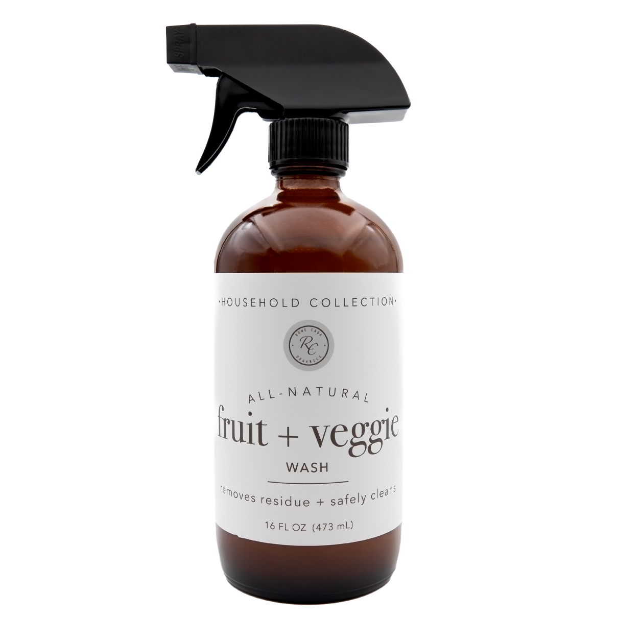 Rowe Casa Fruit + Veggie Wash | 16 oz-Rowe Casa Organics-The Twisted Chandelier