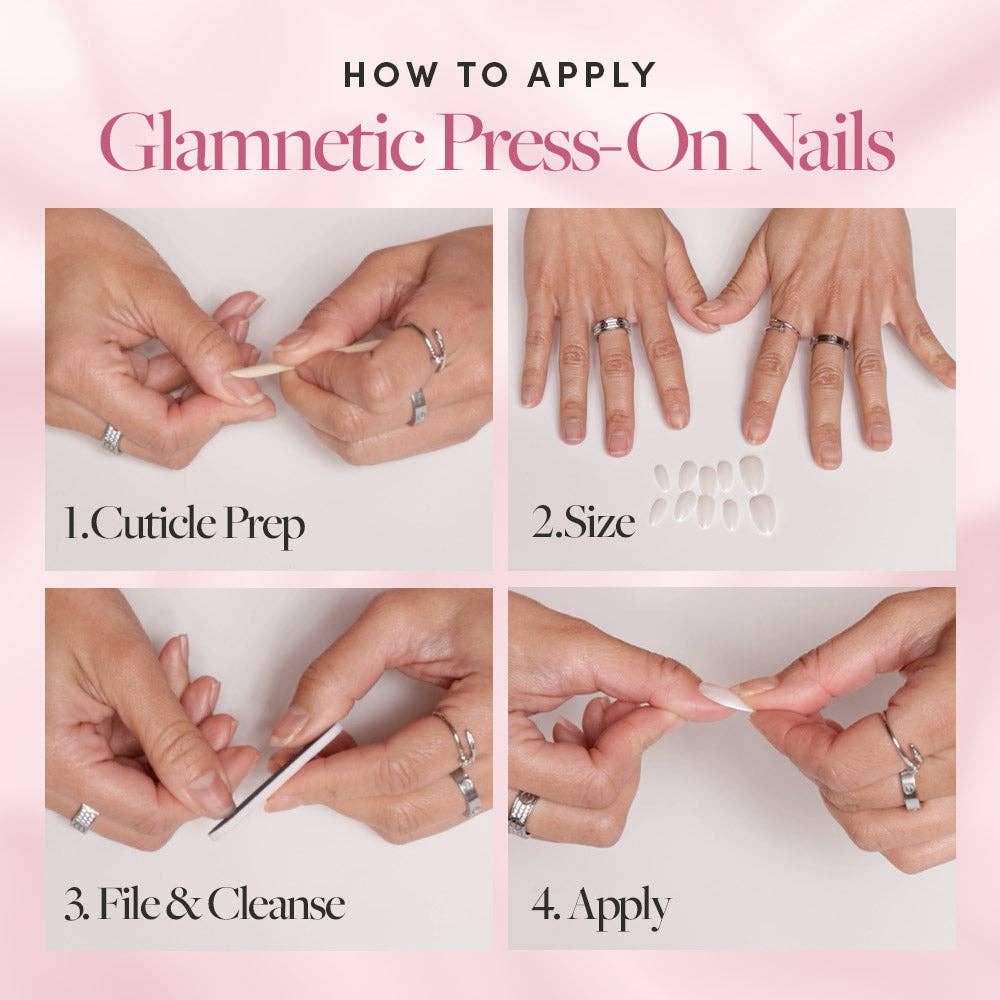 Fall Mauve Press-On Nails | Fall Solids | Short Oval-Glamnetic-The Twisted Chandelier