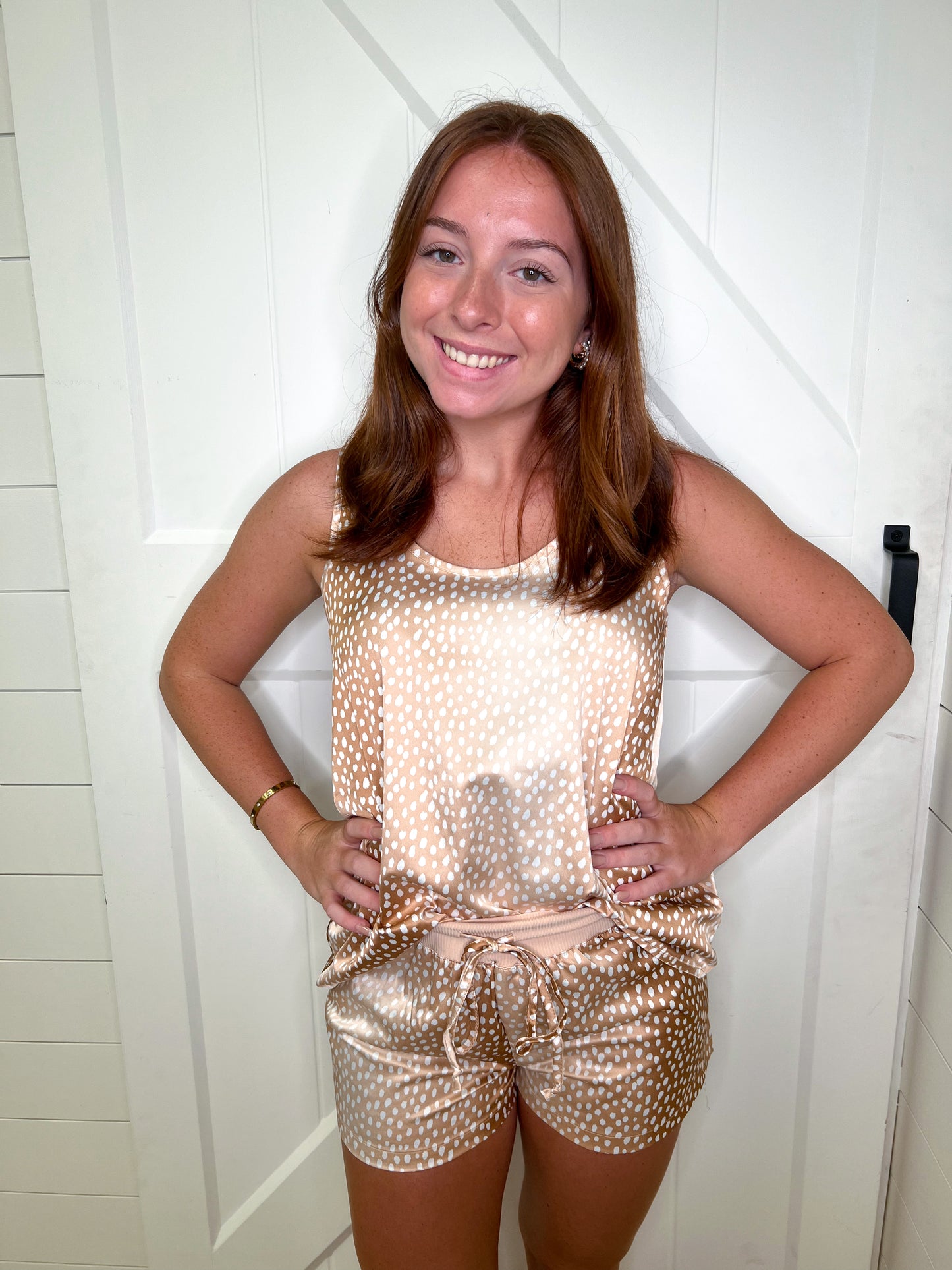 Fawn Slumber Tank-Pajama Set-The Royal Standard-$25 & Under Sale,05/15/24,09/12/23,1st md,Max Retail,Tops Collection-The Twisted Chandelier