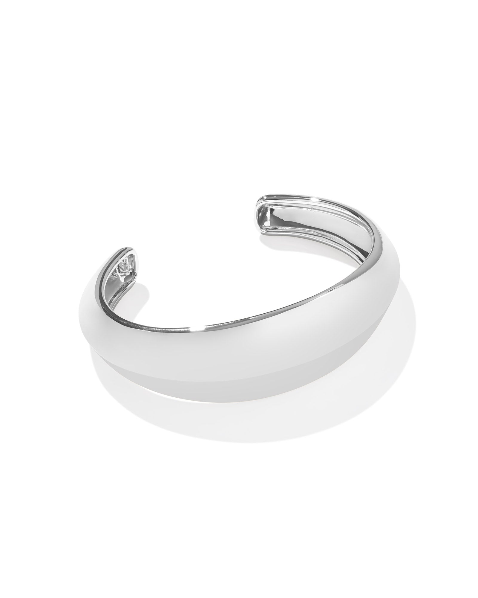 Kendra Scott Kaia Cuff Bracelet Silver S/M-Bracelets-Kendra Scott-B00251RHD,FD 03/05/25,Sale Kendra Scott-The Twisted Chandelier