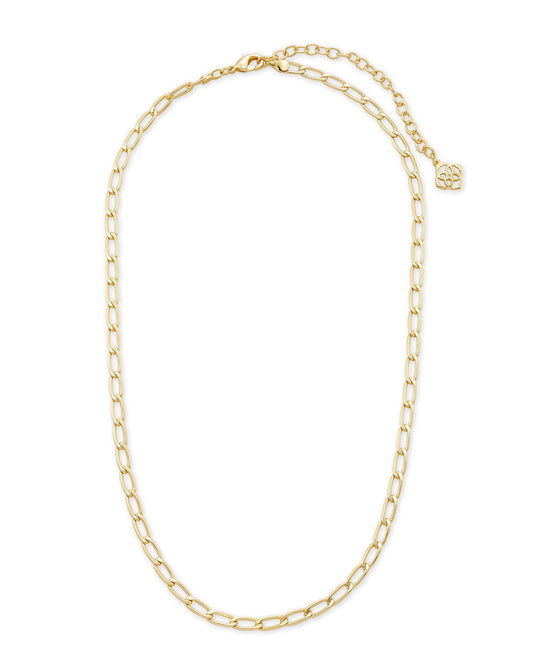 Kendra Scott Merrick Chain Necklace Gold Metal-Necklaces-Kendra Scott-N1716GLD-The Twisted Chandelier