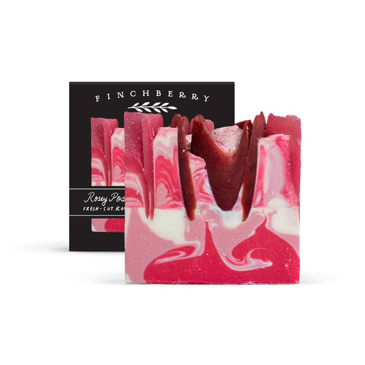 Finchberry Soap - Rosey Posey Soap (Boxed)-Bath & Beauty-FinchBerry-The Twisted Chandelier