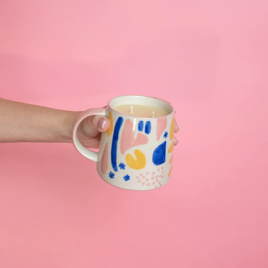 Sweet Grace Collection Mug Candle #047 | Bridgewater Candle Company-Candles-Bridgewater-The Twisted Chandelier