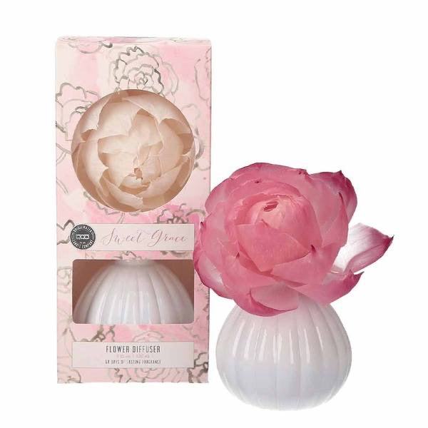 Bridgewater Sweet Grace Flower Diffuser-Home Fragrances-Bridgewater-1000002930,TTCB2947-The Twisted Chandelier