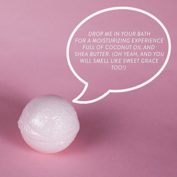Bridgewater Sweet Grace Bath Bomb-Bath & Beauty-Bridgewater-The Twisted Chandelier