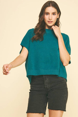 Marcie Dropped Shoulder Sweater Top - Black-PINCH-05/26/26,FD 12/22/25,OGP 59.99,Tops Collection-The Twisted Chandelier