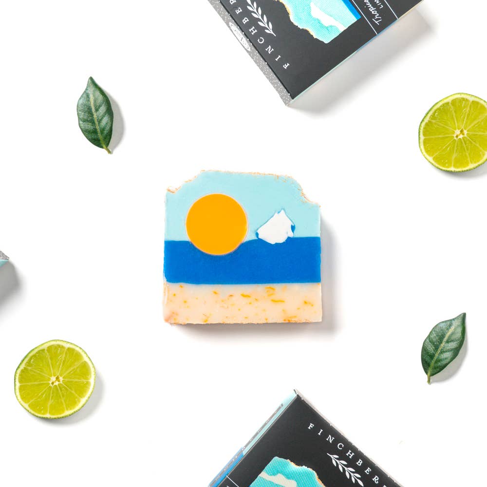 Finchberry Soap - Tropical Sunshine Soap (Boxed)-Bath & Beauty-FinchBerry-The Twisted Chandelier