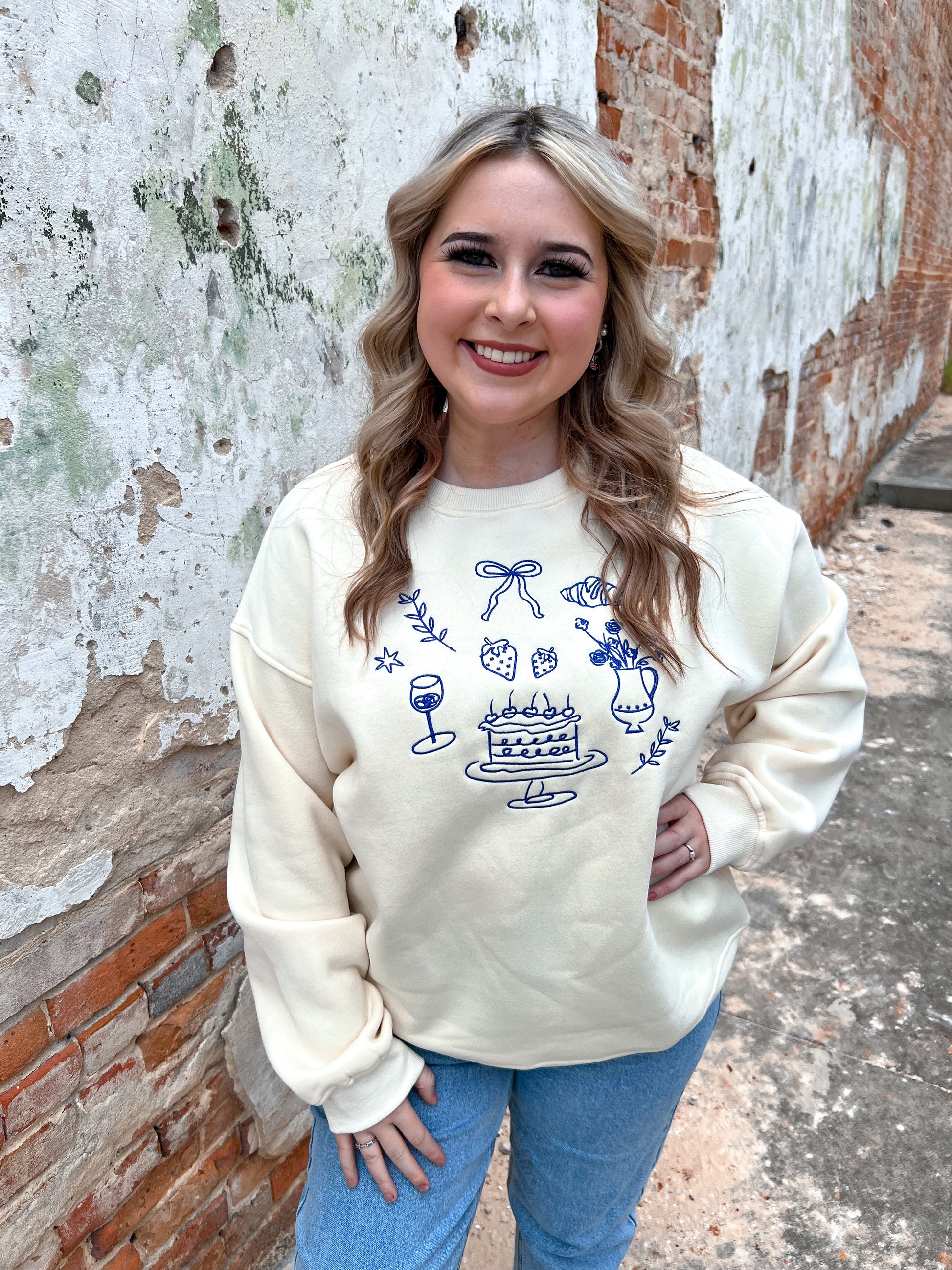 A Few of Our Favorite Things Sweatshirt-Sweatshirt-Bailey Rose-Bin b2, CR 08/15/24, Tops Collection-The Twisted Chandelier