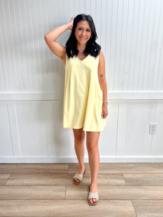 Brooke Sleeveless V-Neck Mini Dress-Papermoon-DJR,FD 05/14/26-The Twisted Chandelier
