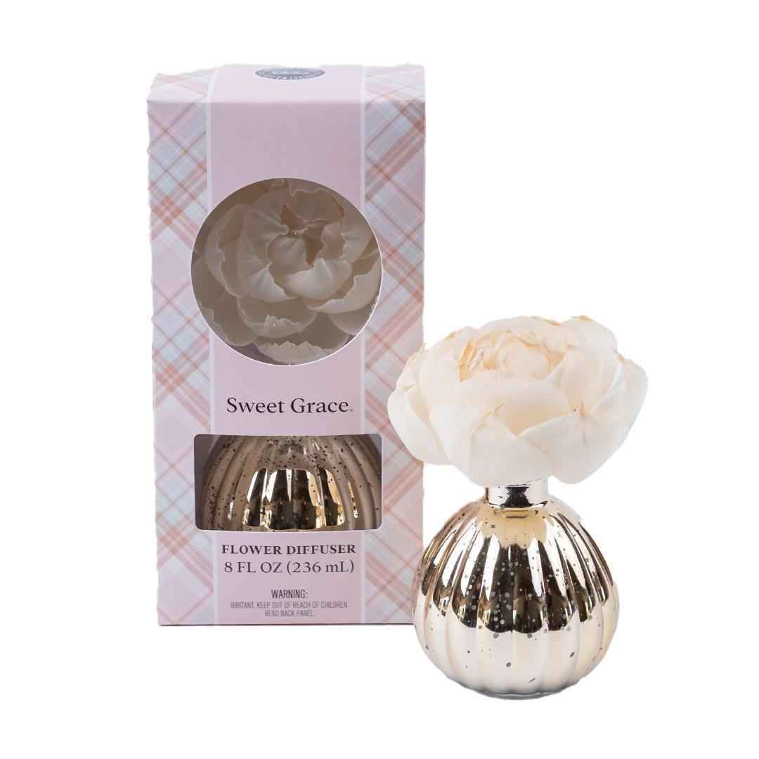 Bridgewater Sweet Grace Holiday Flower Diffuser-Home Fragrances-Bridgewater-1000002930, FD 08/20/24, TTCB2947-The Twisted Chandelier