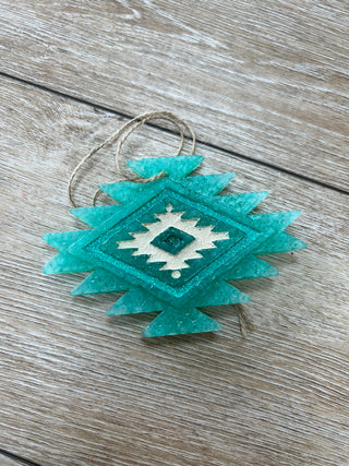 Western Vibe Car Freshie-Car Freshie-Southern Creek Wholesale-Green-The Twisted Chandelier